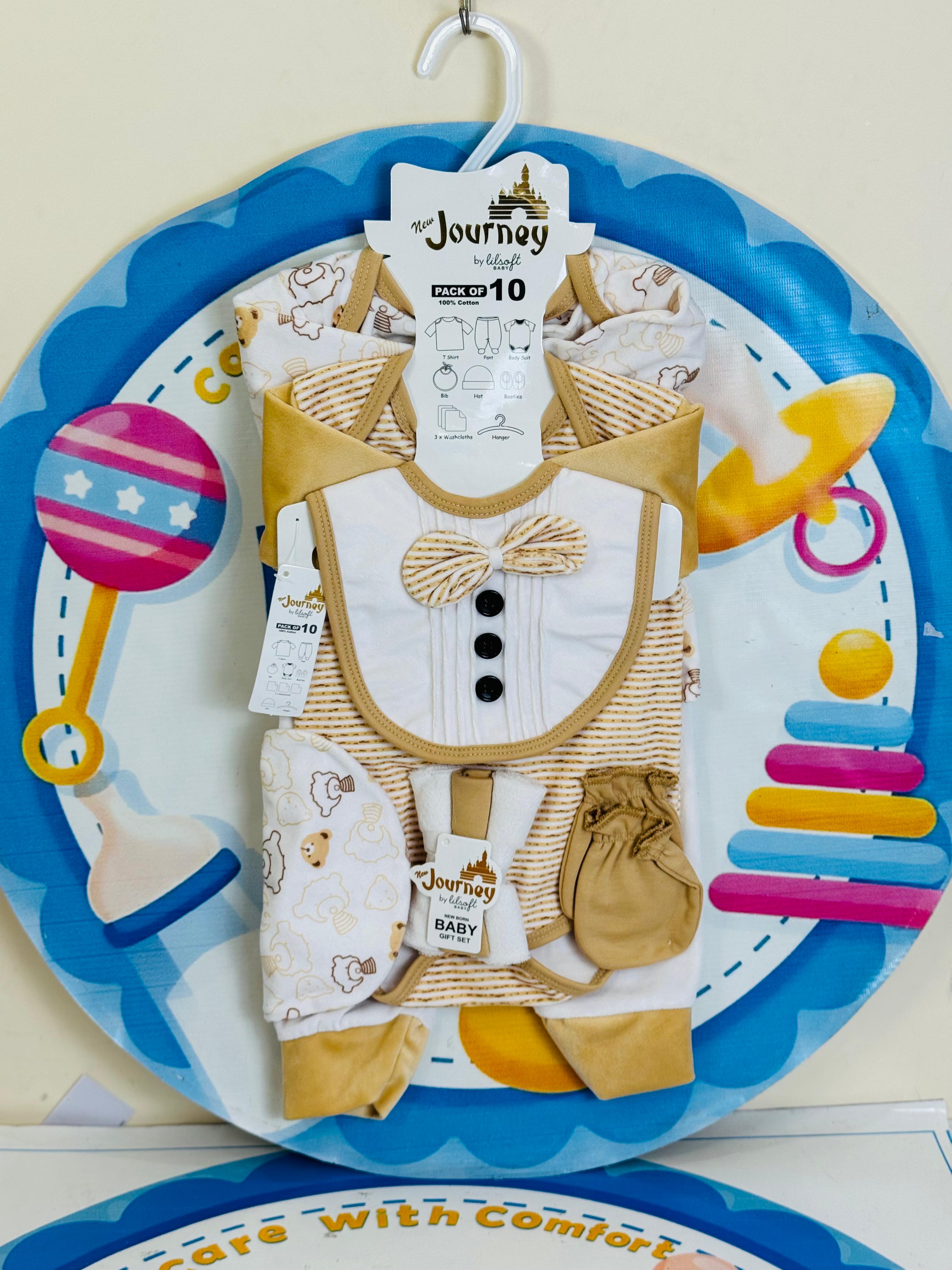 10 Pcs Winter Fleece Baby Starter Set