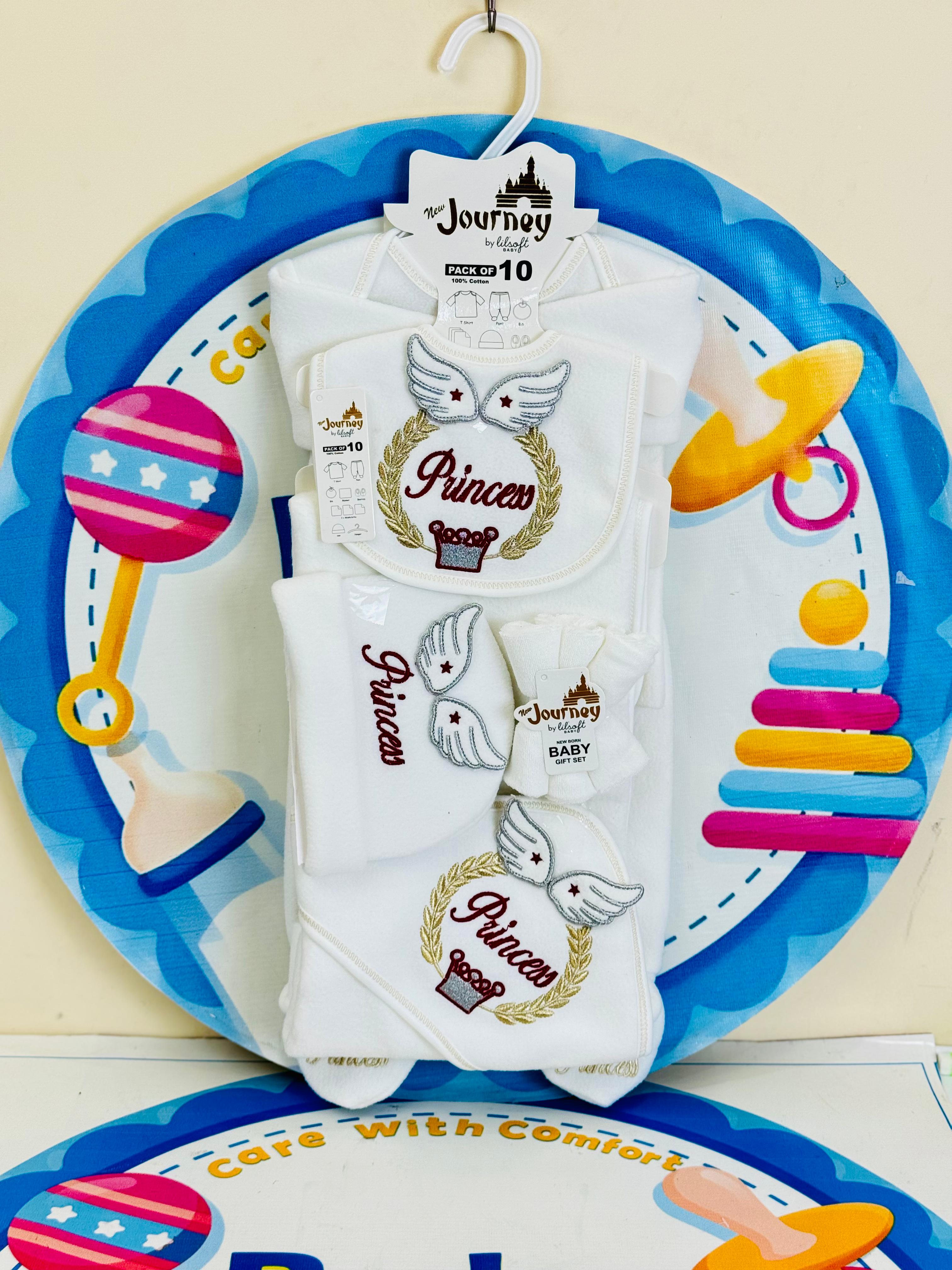 10 Pcs Winter Fleece Baby Starter Set