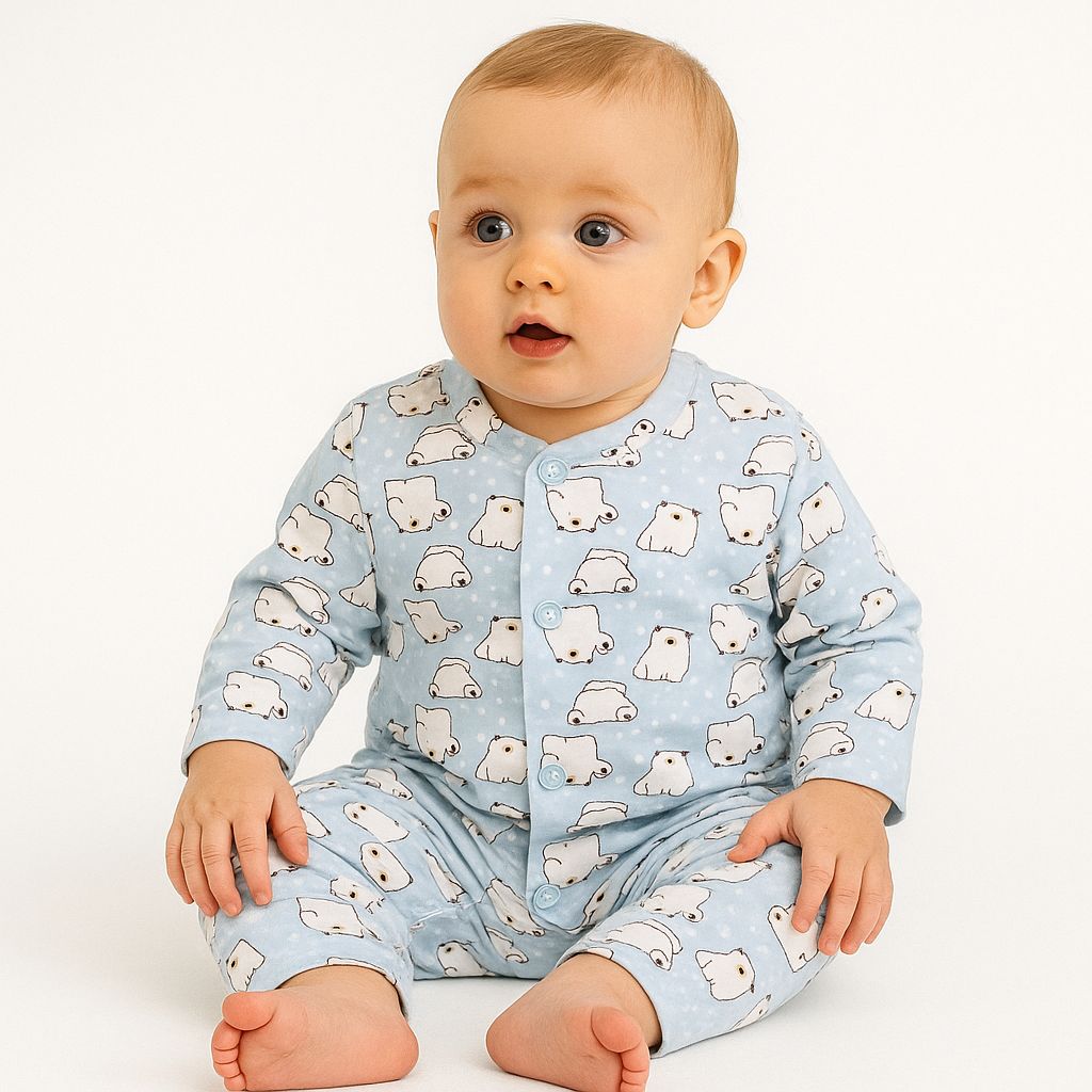 Winter Fleece 2 pc baby suits