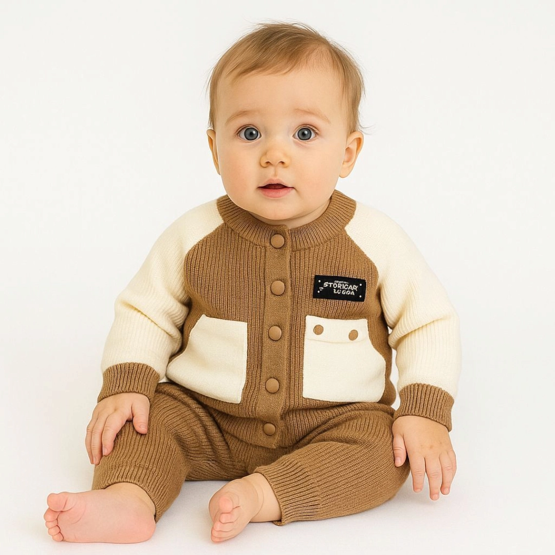 Baby Woolen Pajama Suits – Winter Collection ❄️