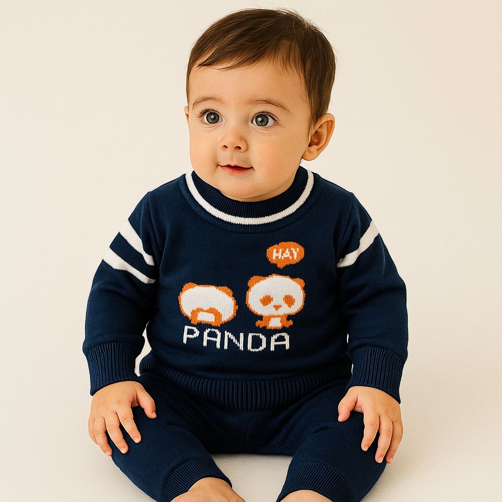 Baby Woolen Pajama Suits – Winter Collection ❄️