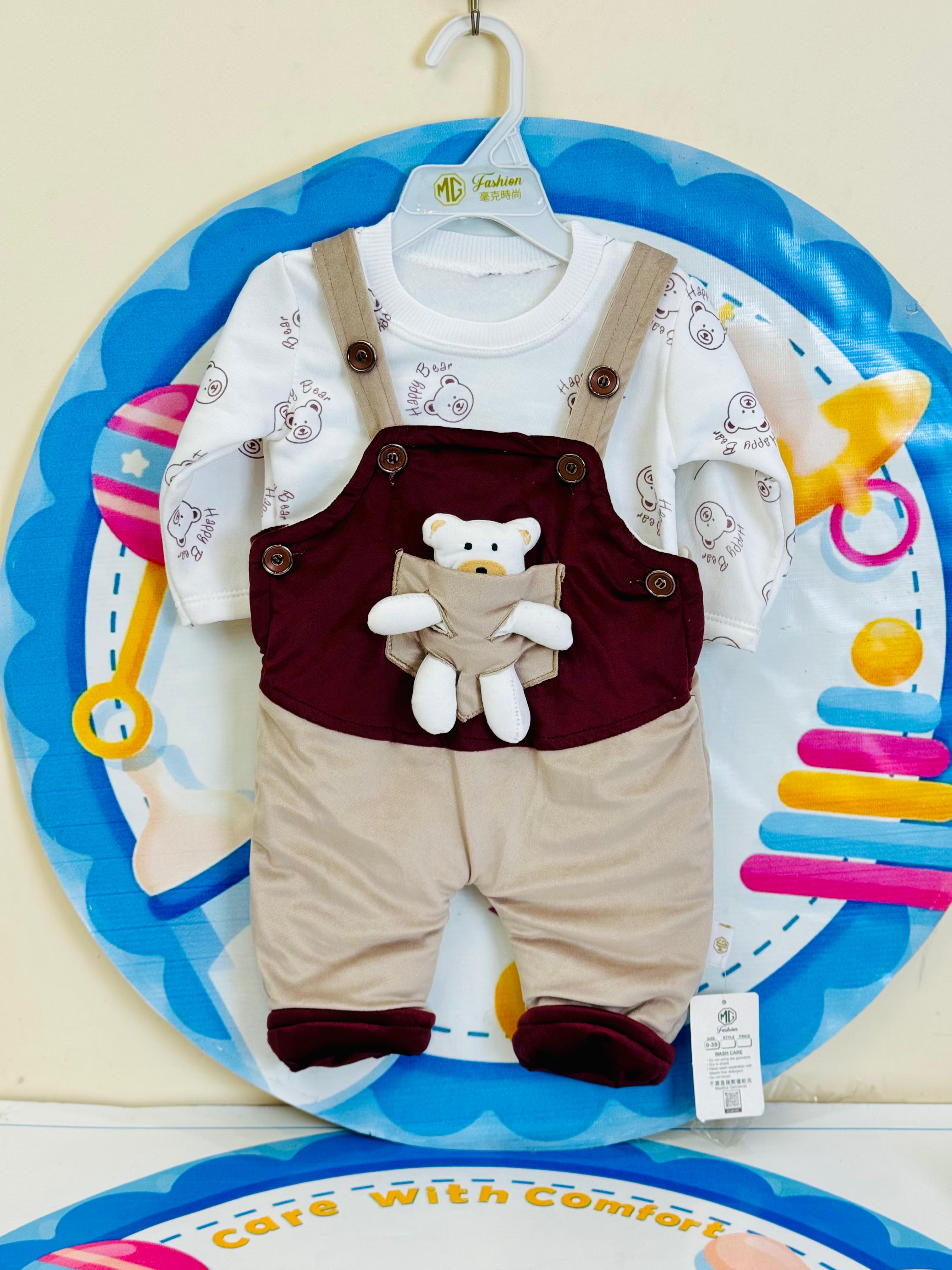 Türkish Velvet style duangaree romper set