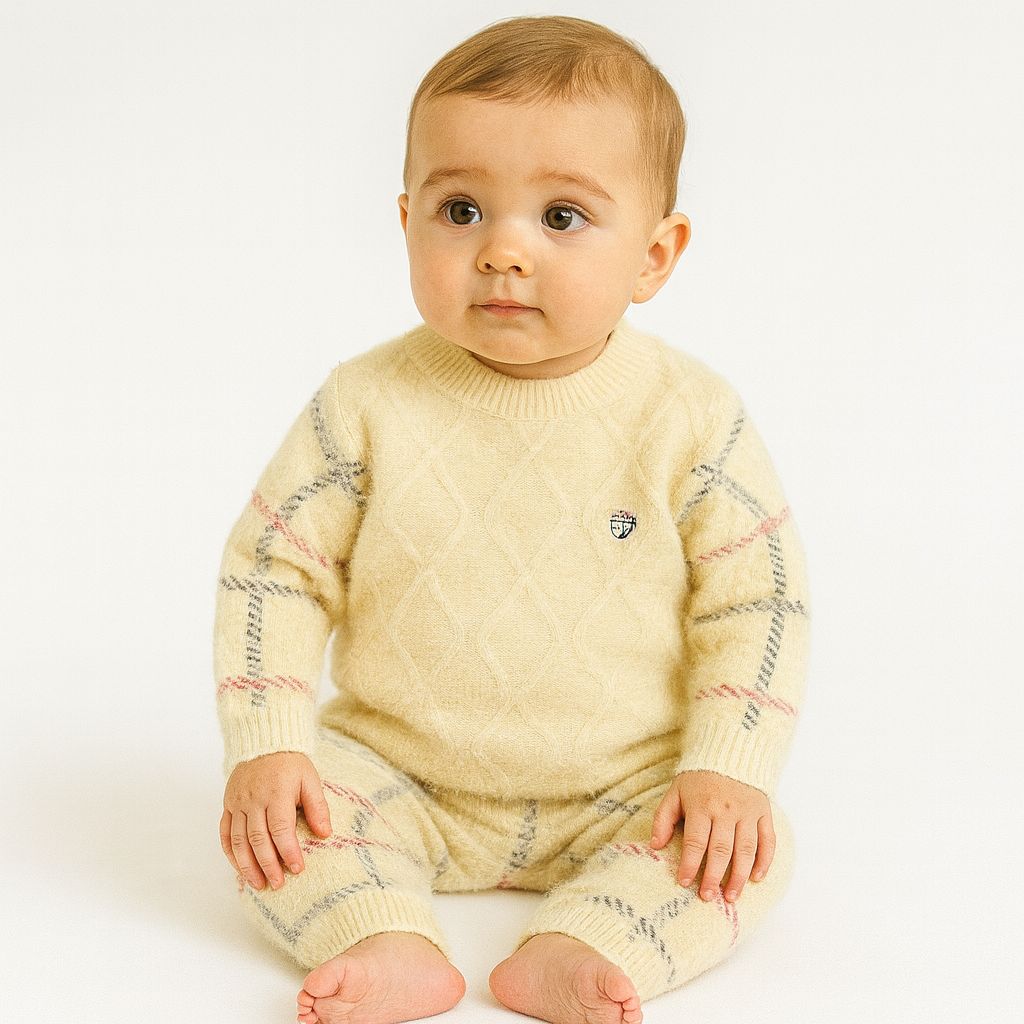 Baby Rabbit wool Pajama Suits ❄️