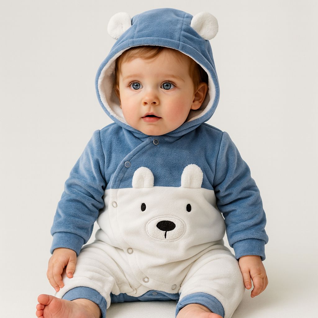 Baby Winter Rompers – Cozy & Stylish