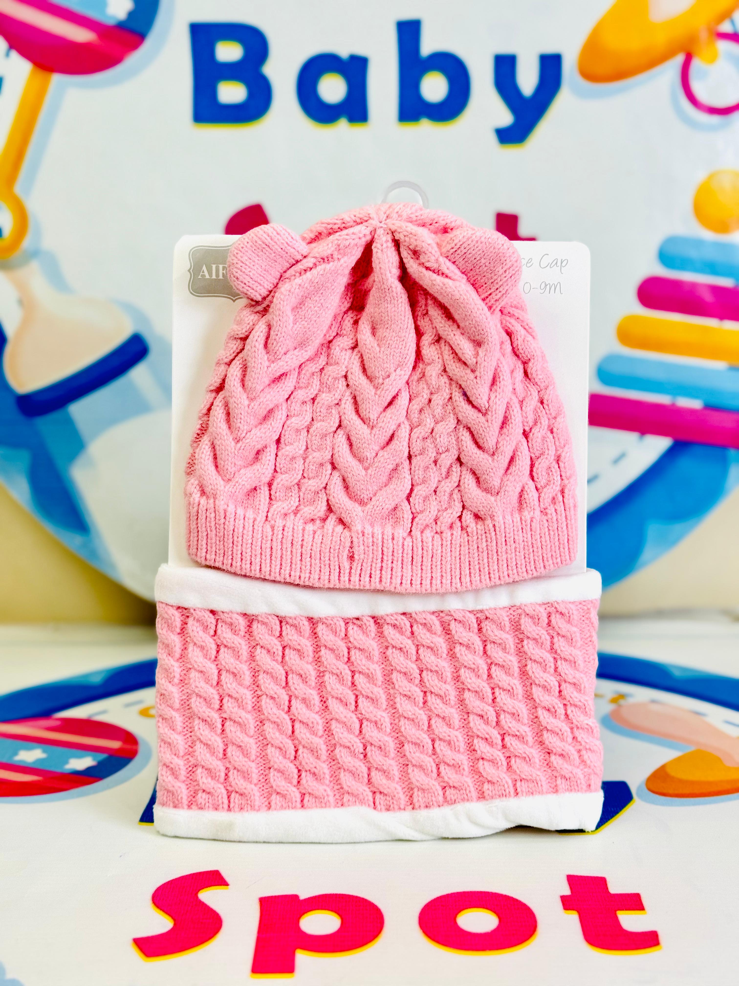 Baby Cap + Neck Cover Combo