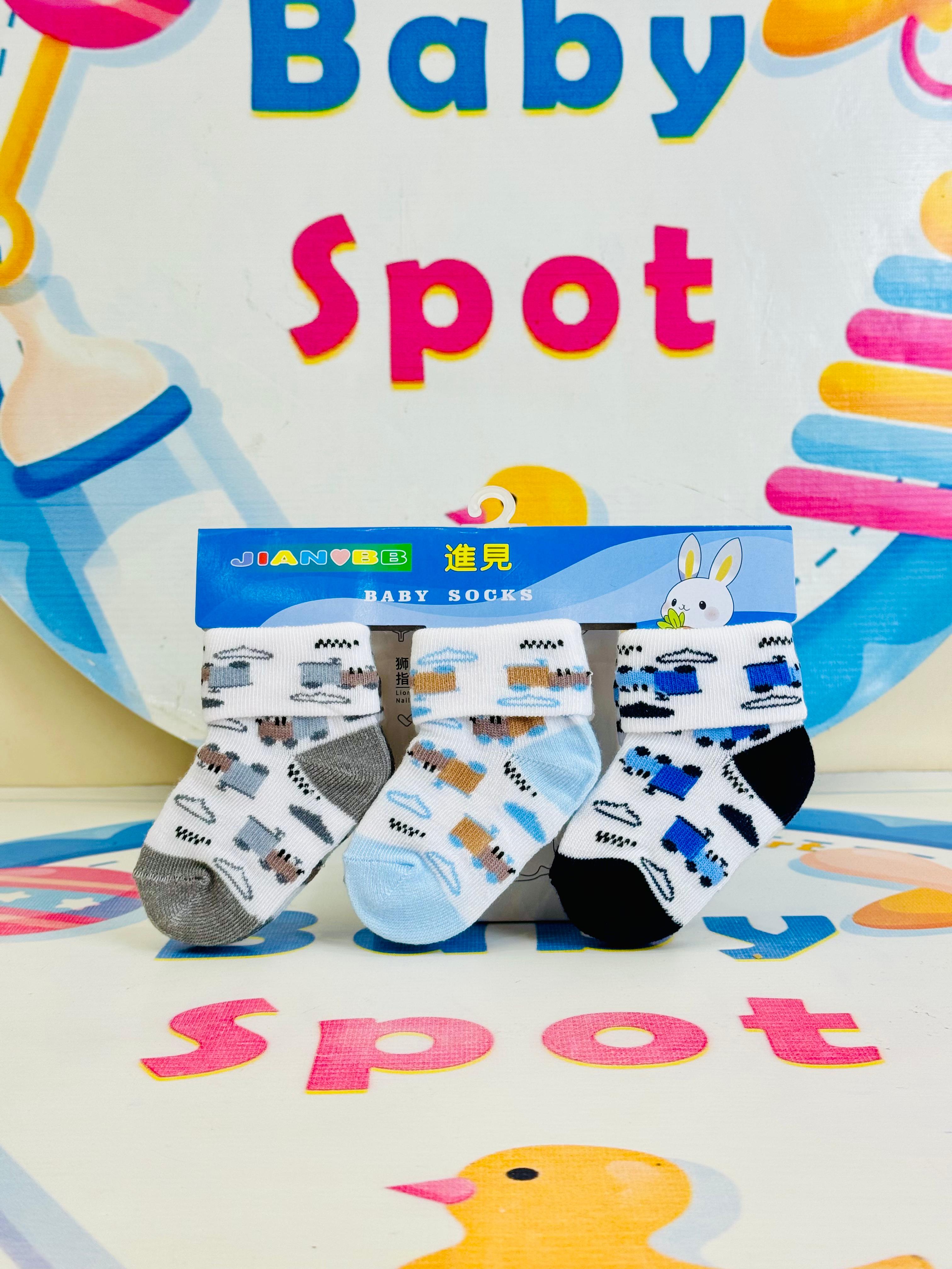 Baby –Set of 3 Socks for(0-12 months)