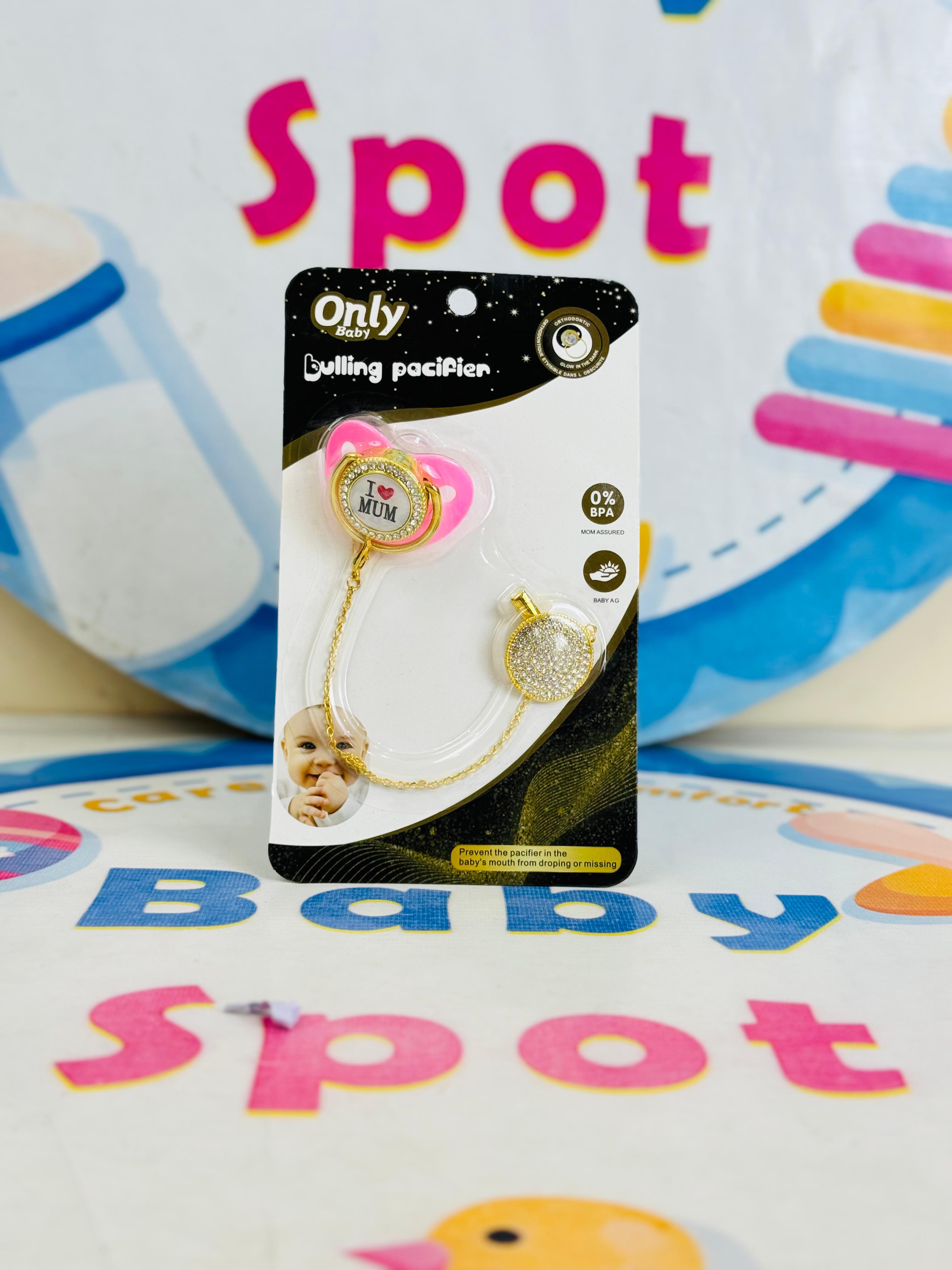 Baby Fancy Soother with Chain