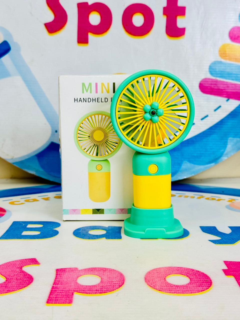 Mini rechargeable electric hand fans