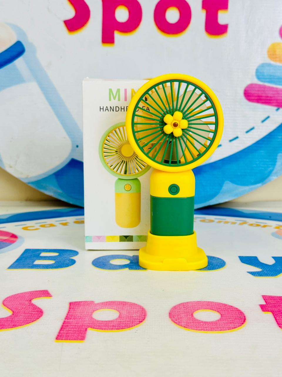 Mini rechargeable electric hand fans