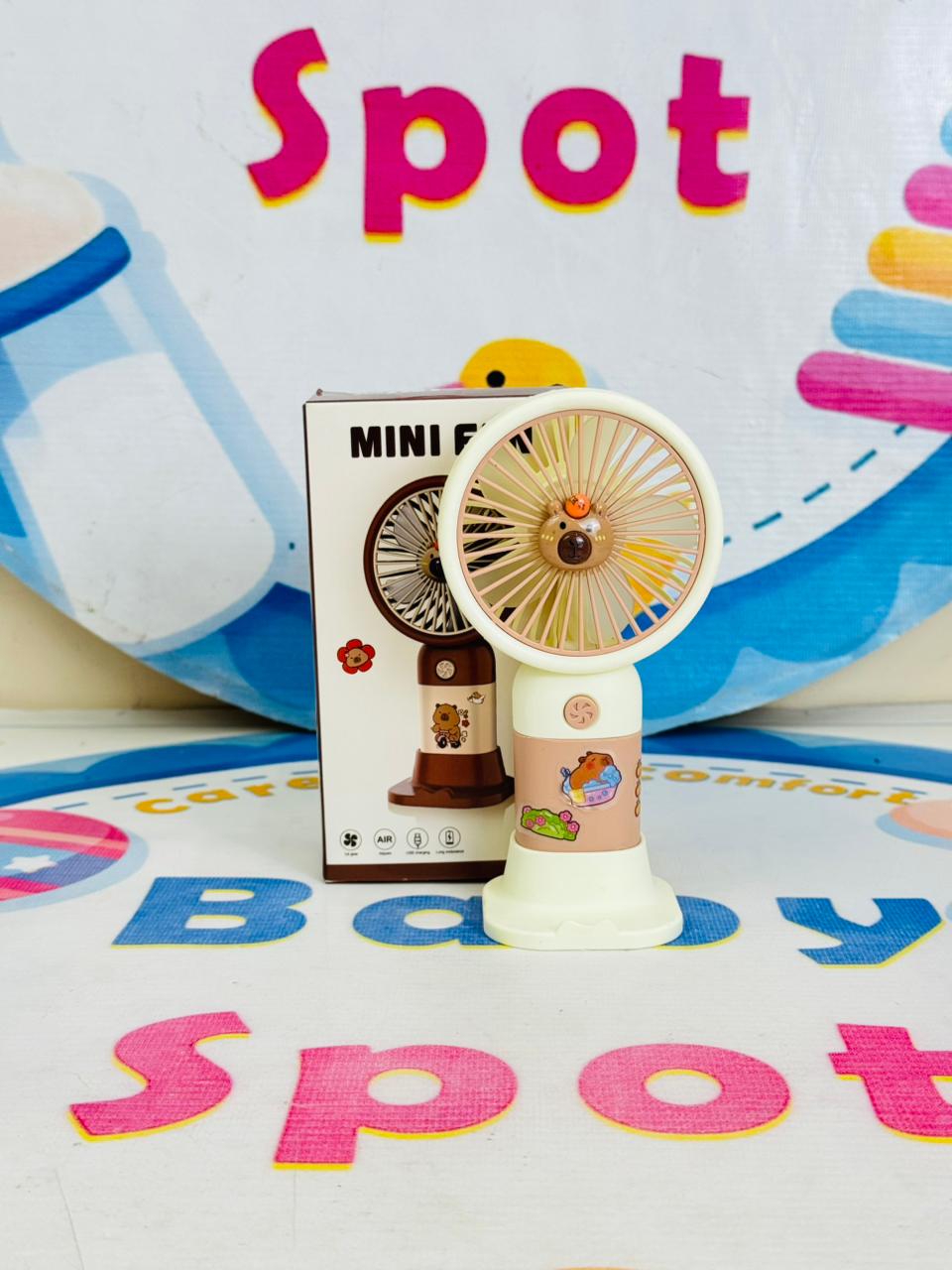 Mini rechargeable electric hand fans