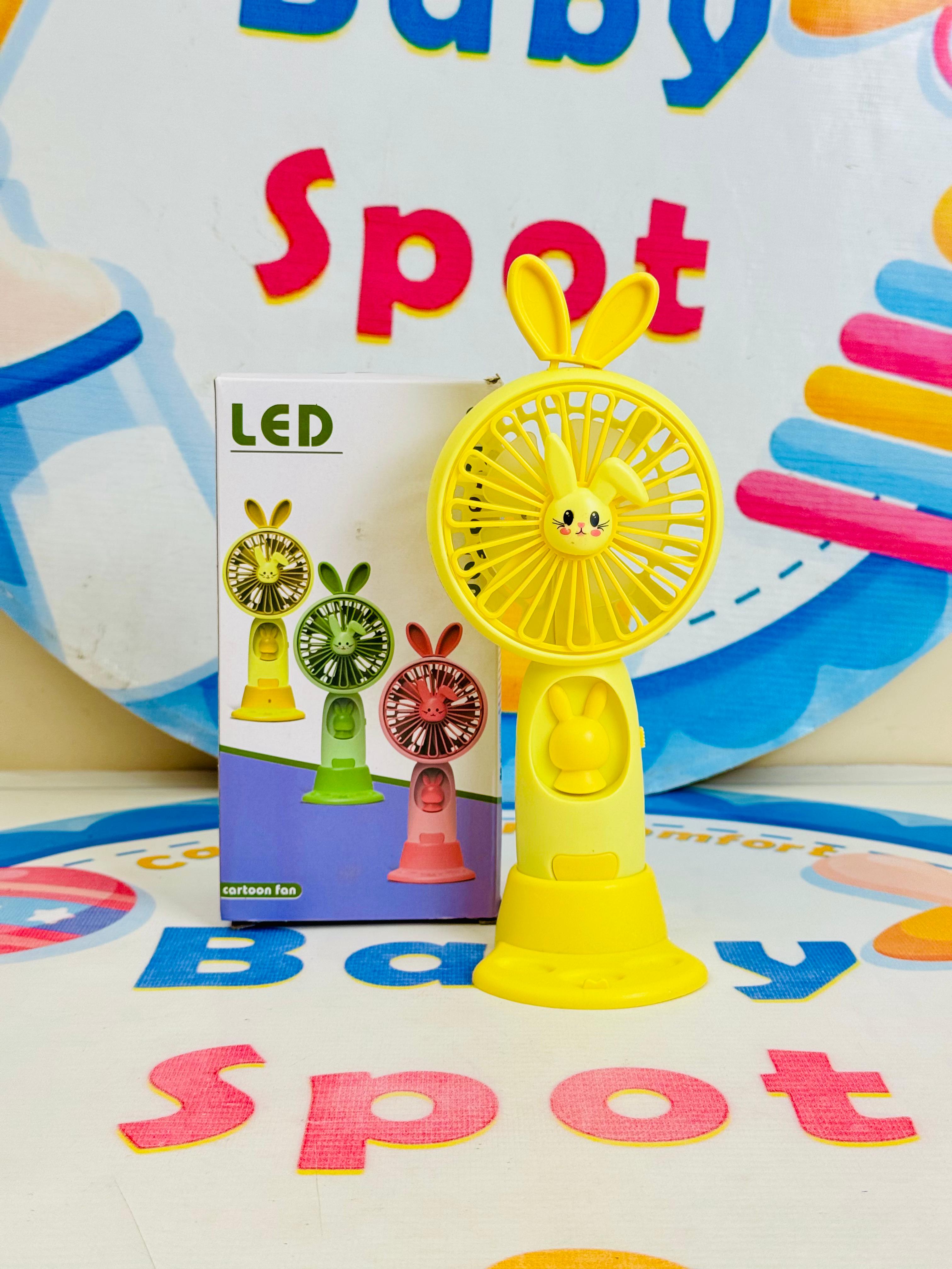 Mini rechargeable electric hand fans