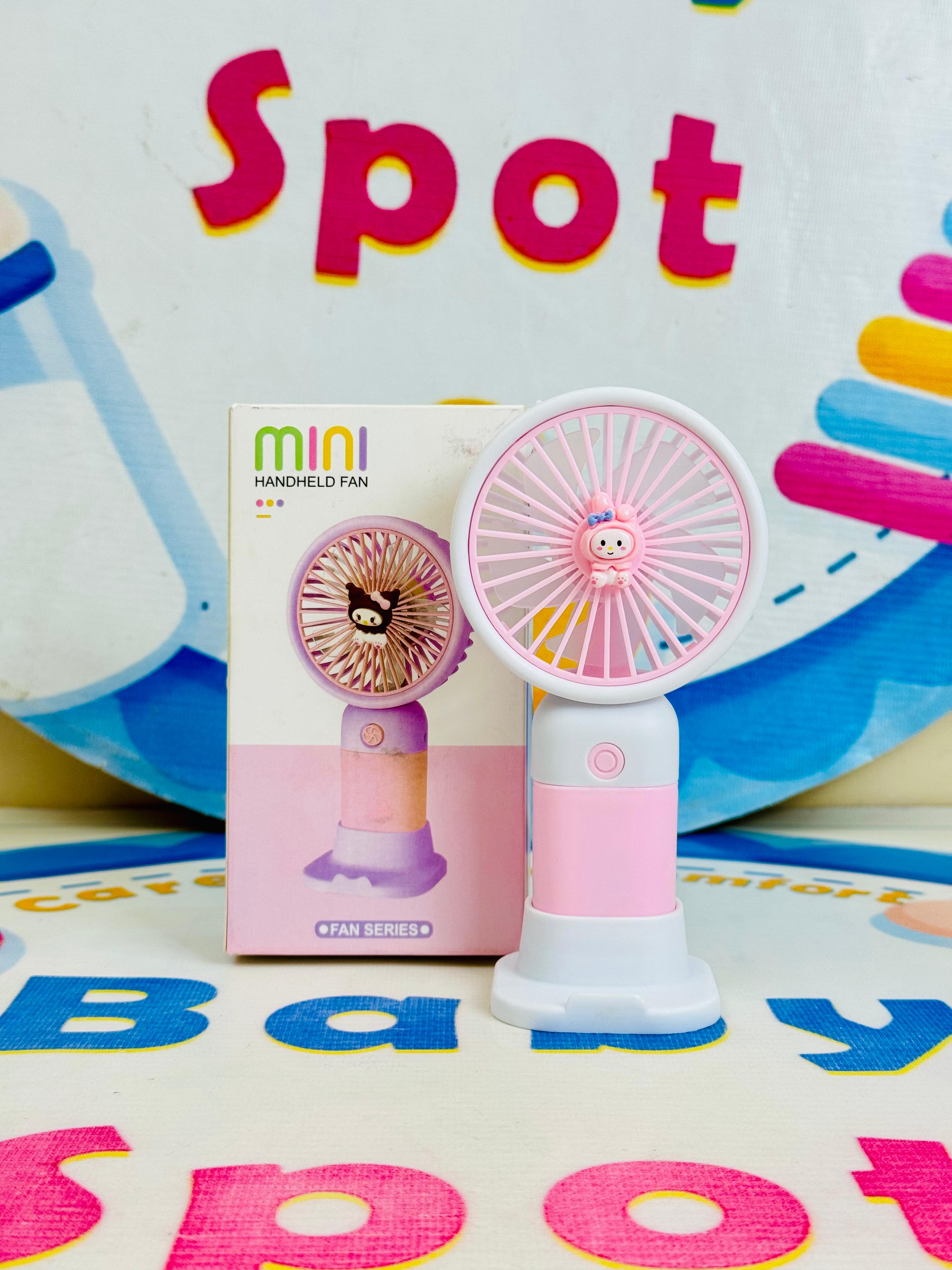 Mini rechargeable electric hand fans