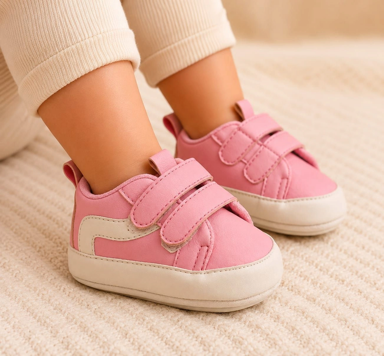 Imported Baby Shoes (Pink)
