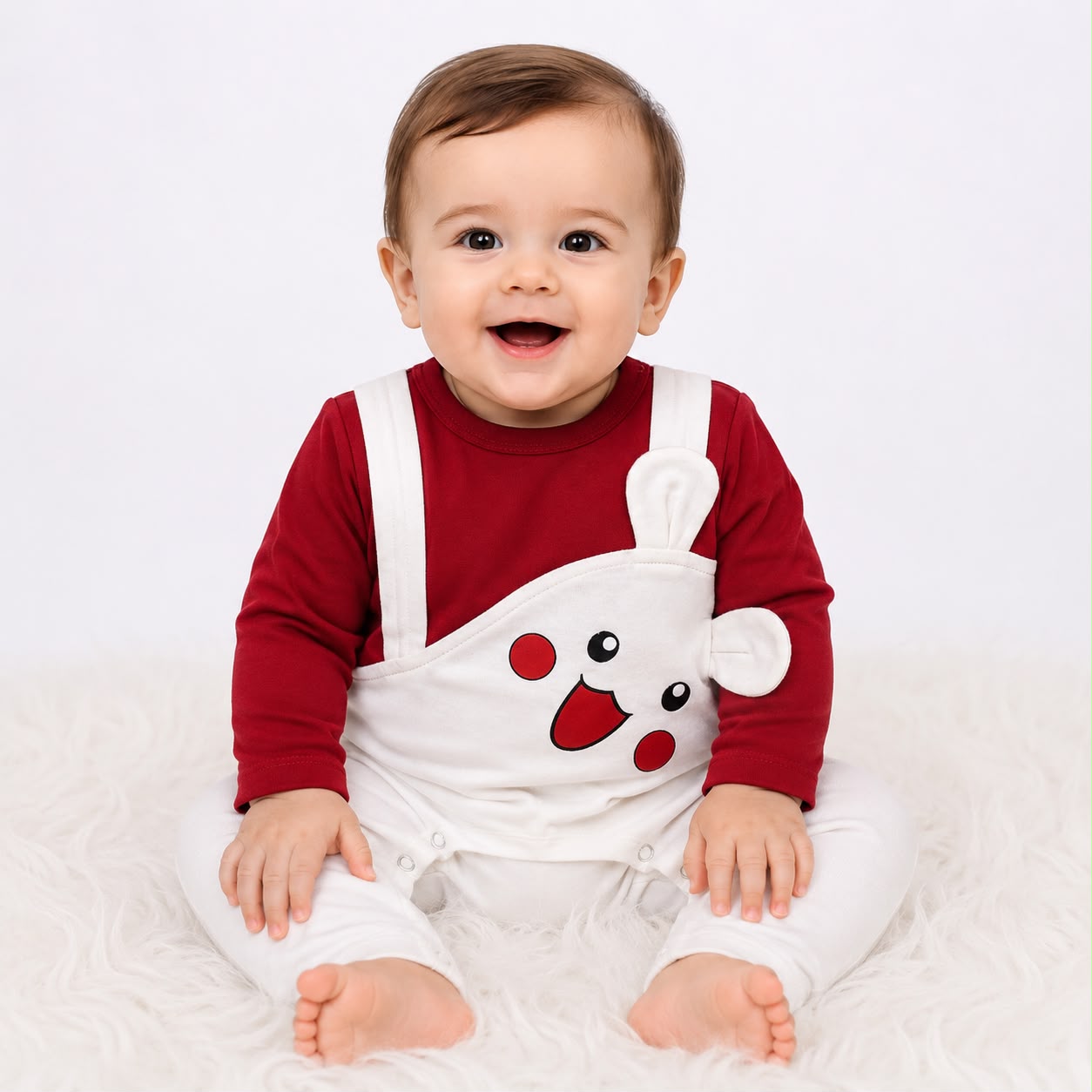 Blended Cotton Bear Romper β Available in 3 Beautiful Colors