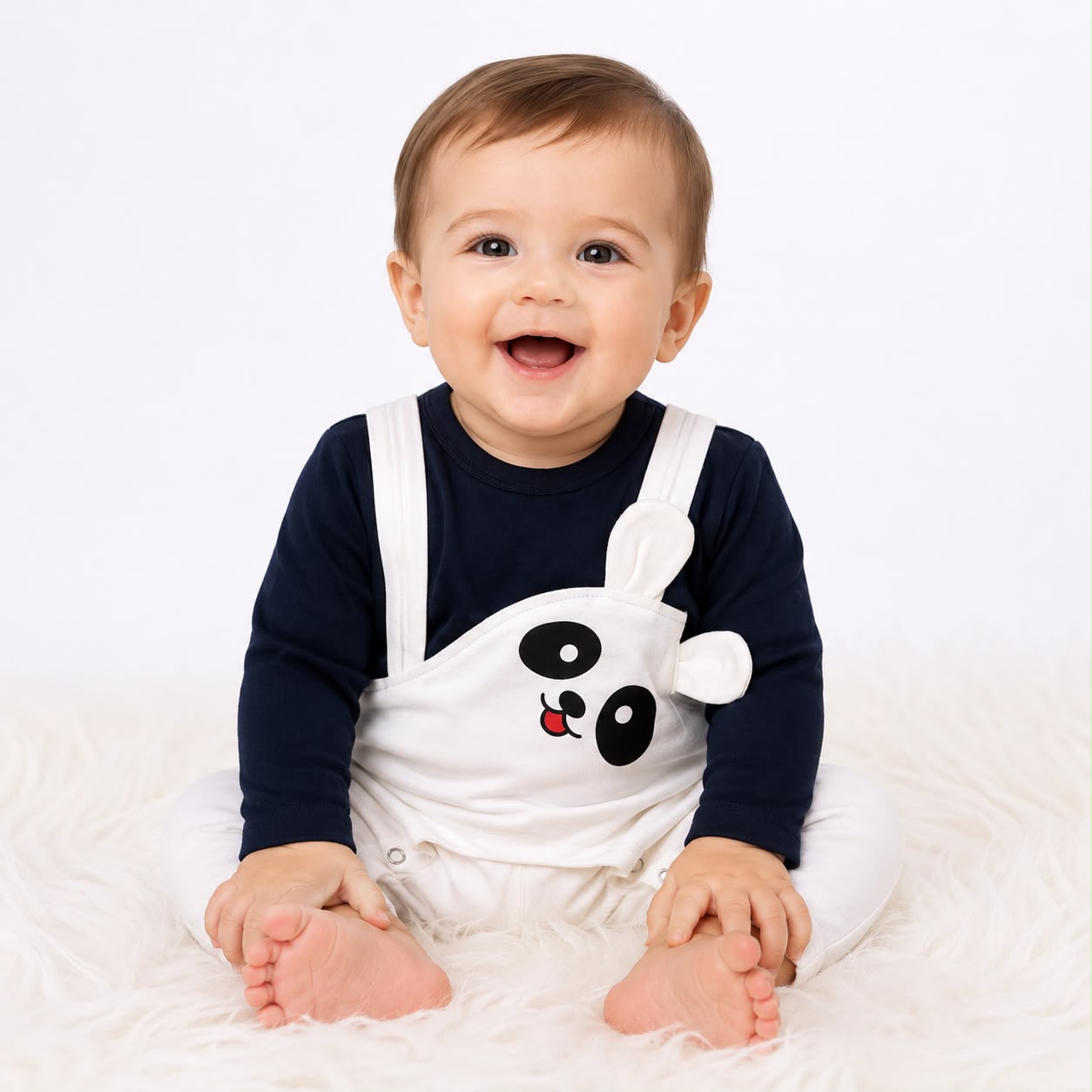 Blended Cotton Bear Romper โ Available in 3 Beautiful Colors