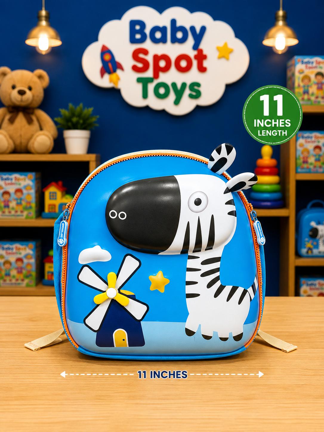 Imported Kids 3D Backpack – Preschool, Picnic & Travel Bag