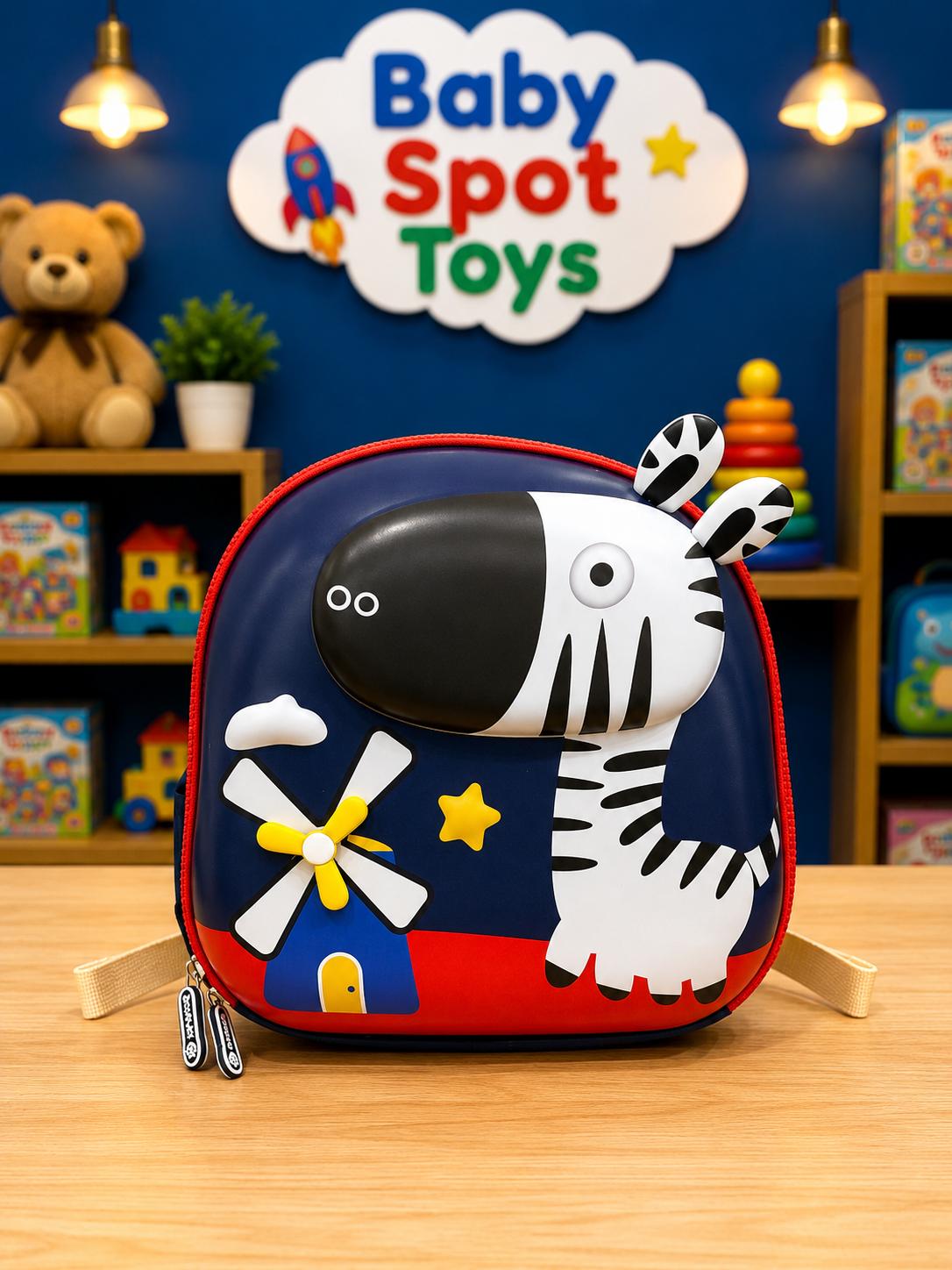 Imported Kids 3D Backpack β Preschool, Picnic & Travel Bag