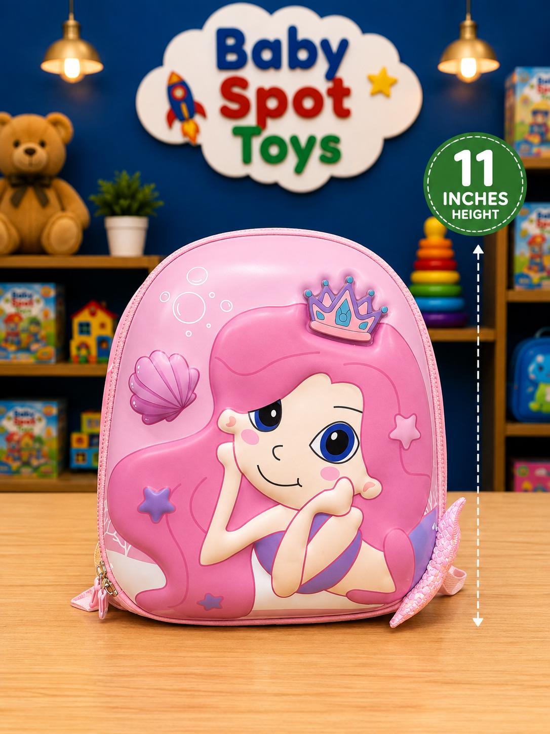 Imported Kids 3D Backpack – Preschool, Picnic & Travel Bag