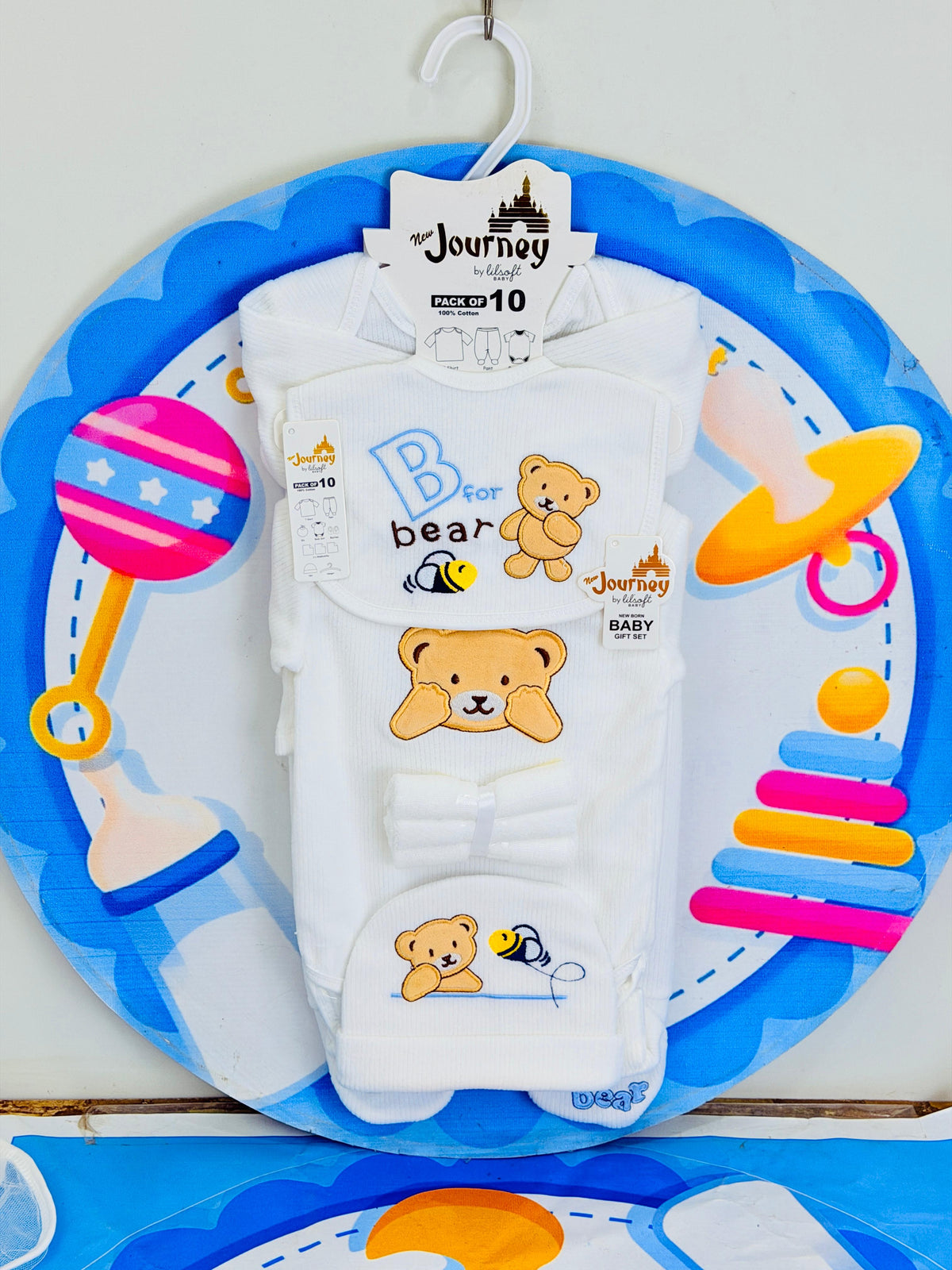 10 Pcs Winter Fleece Baby Starter Set – Warm & Cozy