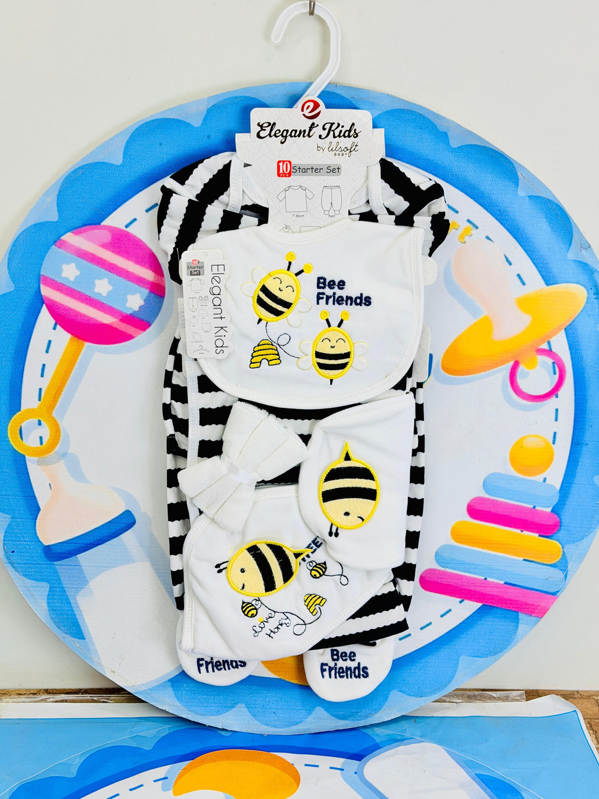 7 Pcs Winter velvet Baby Starter Set β Warm & Cozy