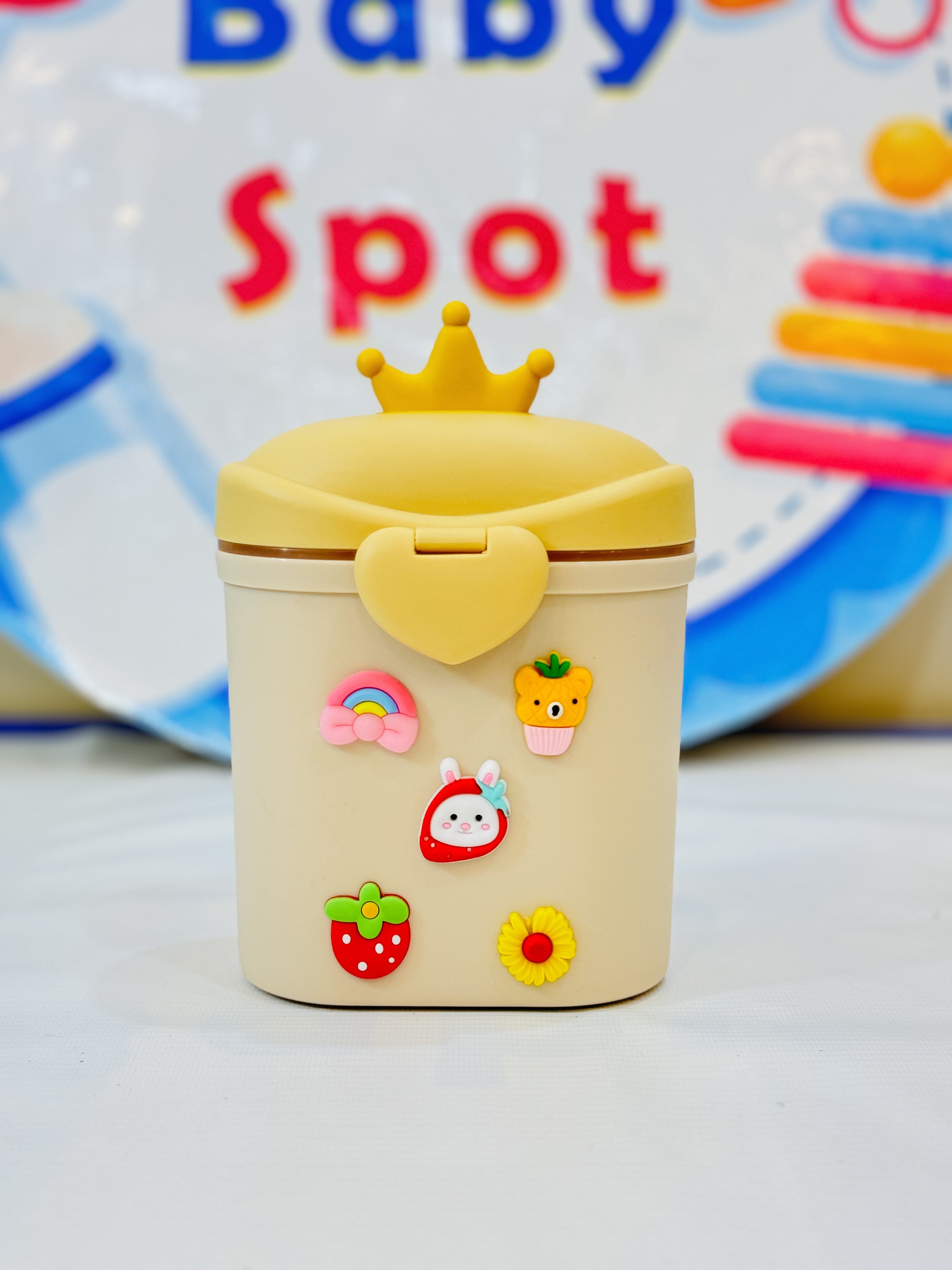 Imported baby milk powder containers