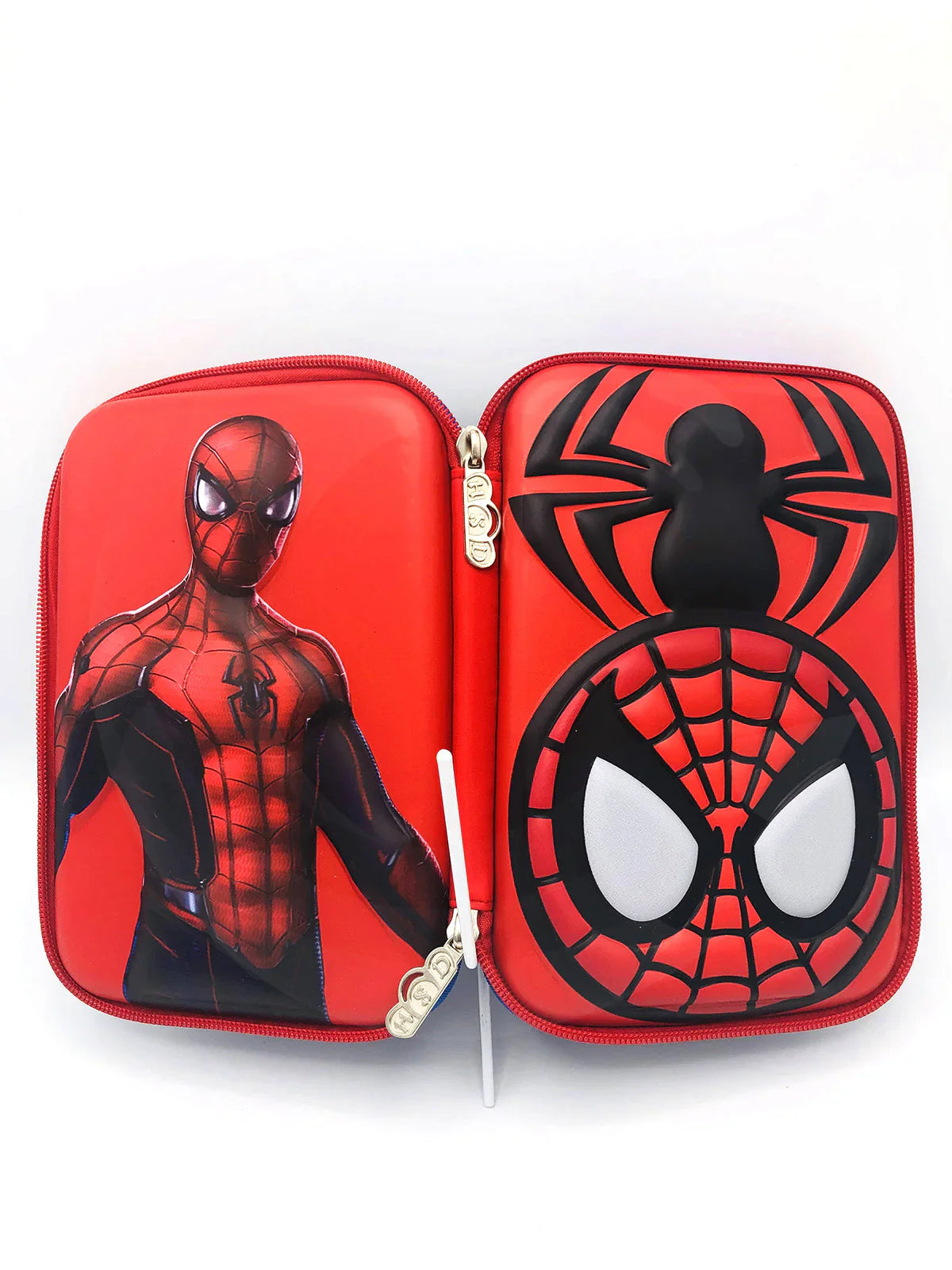 Spider man Pencil Case 3D Embossed On Fiber