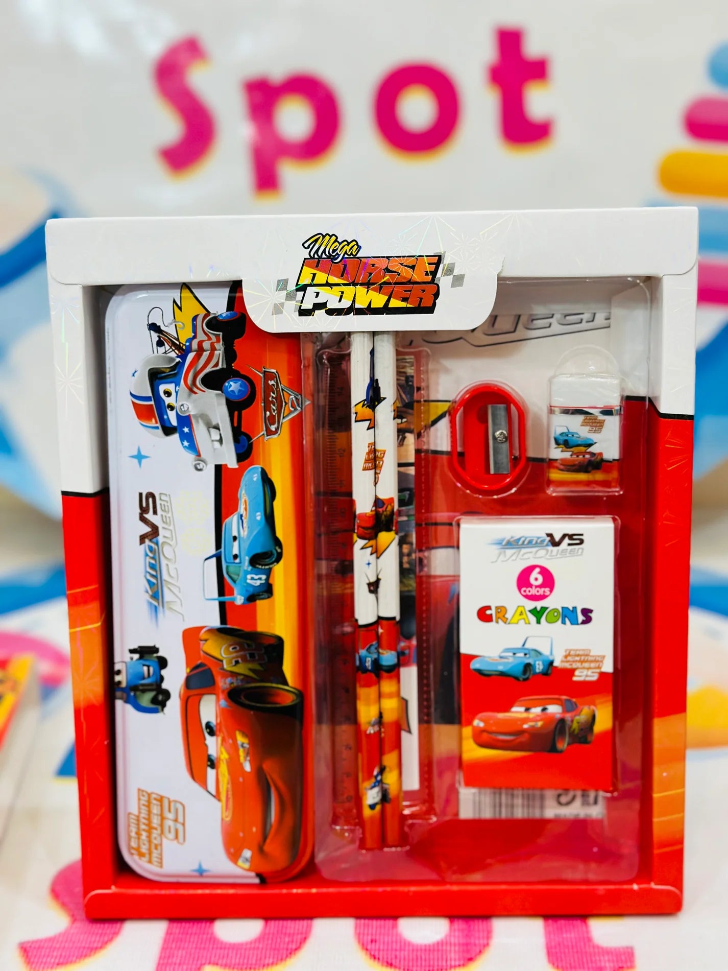 Ultimate Stationery Set – Geometry & Crayons for Creative Minds