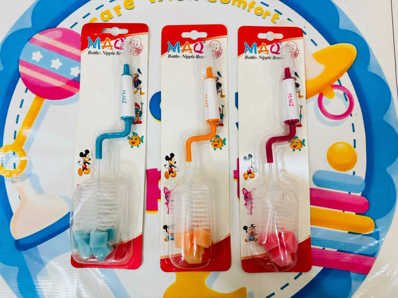 πΌ Original Imported Baby Feeder Brushes Collection πΌ
Premium quality brushes designed for effortless feeder cleaning
Available in 4 beautiful colors to suit your style
Perfect for maintaining hygiene and cleanliness for your baby
Durable and easy to use, ensuring long-lasting performance
Quality guaranteed for your satisfaction
π° Price: 850 Rs
π Delivery Time: 2-5 days
π² For orders: WhatsApp at 03117399001, DM us, or visit babyspotofficial.pk
#BabyFeederBrushes #BabyCareEssentials #ImportedQual