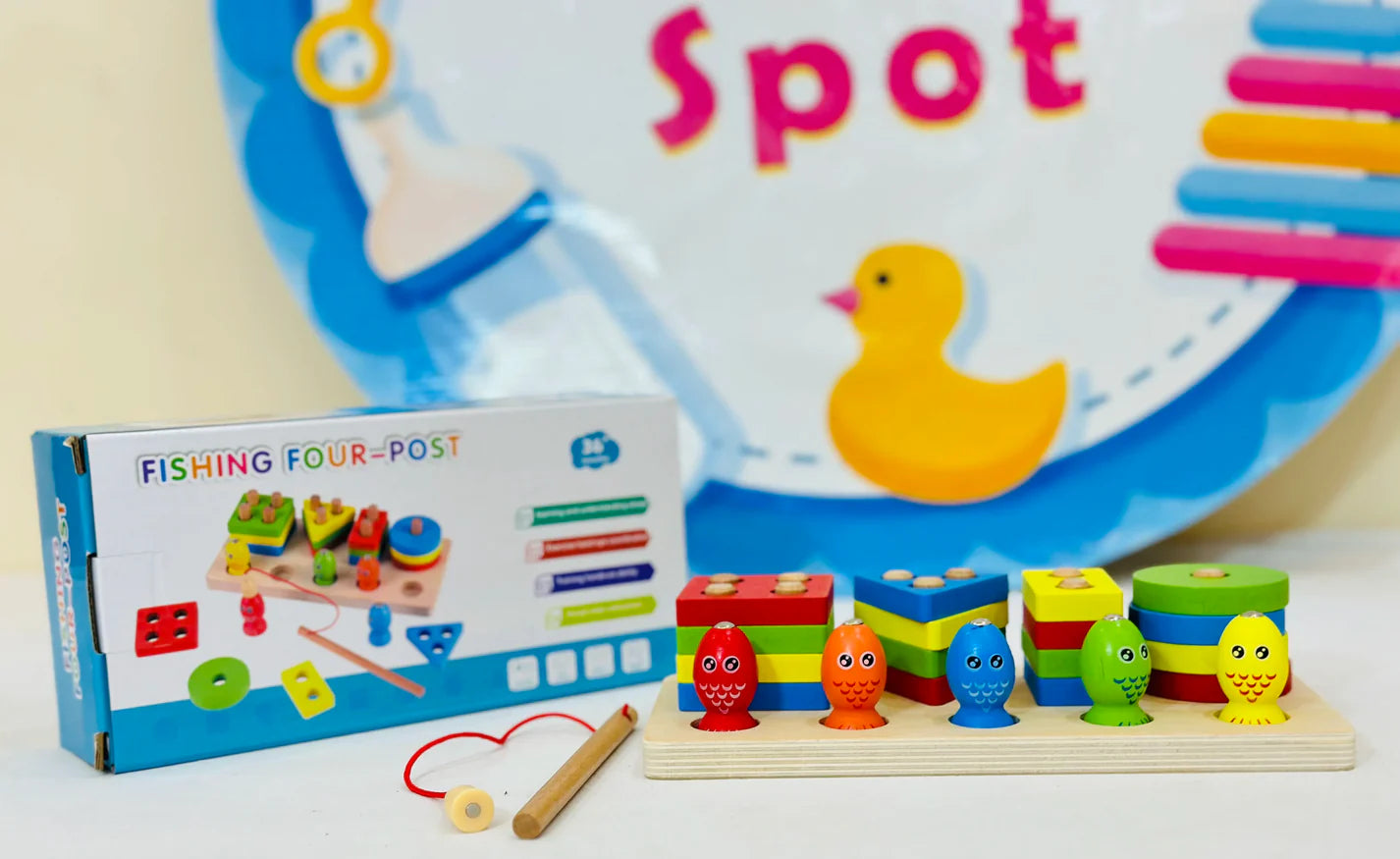 Magnetic Fishing Toy Set – Catch, Learn & Play! 🎣🐟