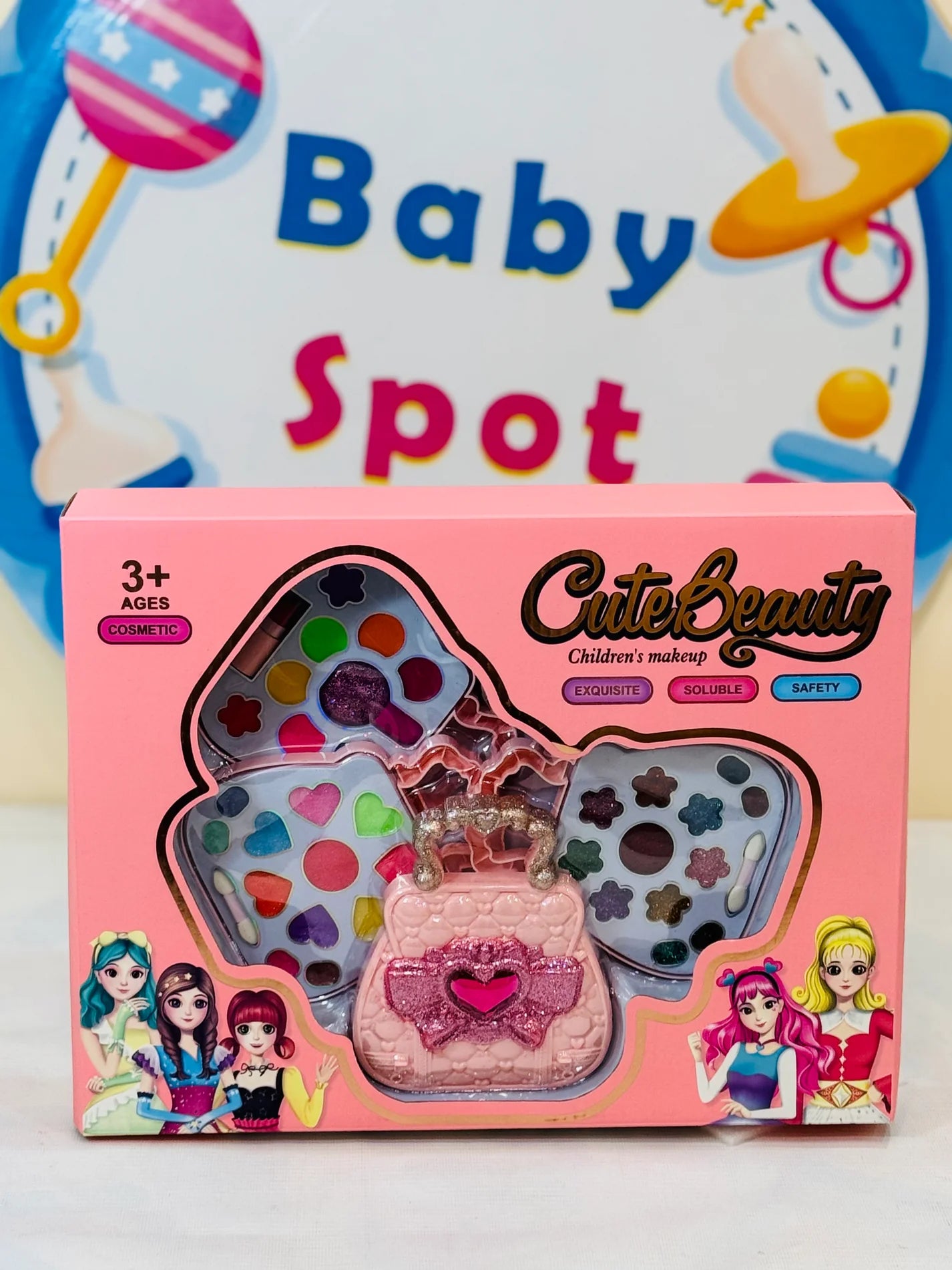 π Kids' Makeup Kit with Stylish Bag β Sparkle & Play! β¨π
Let your little one explore creativity with this 2-in-1 Makeup & Jewelry Kit, designed for endless fun and imaginative play.
πΉ Features:
π Adorable & Portable β Comes with a glittery bag for easy storage and carry.
π Safe & Kid-Friendly β Made with non-toxic, washable materials for worry-free play.
π Encourages Confidence & Creativity β Helps kids express themselves through pretend play.
π Perfect Gift Choice β Great for birthdays, holidays, o