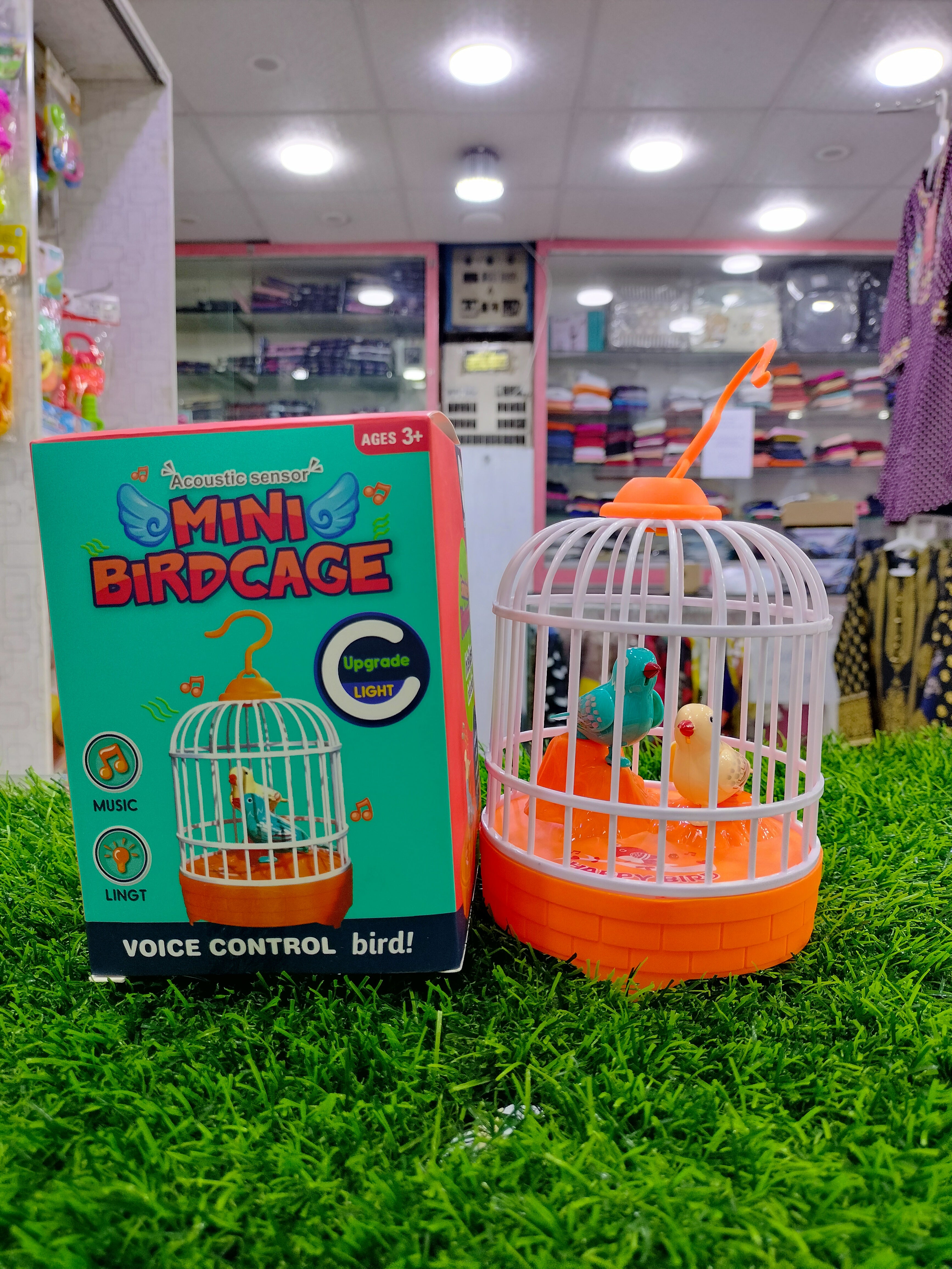 Mini Bird Cage Toy