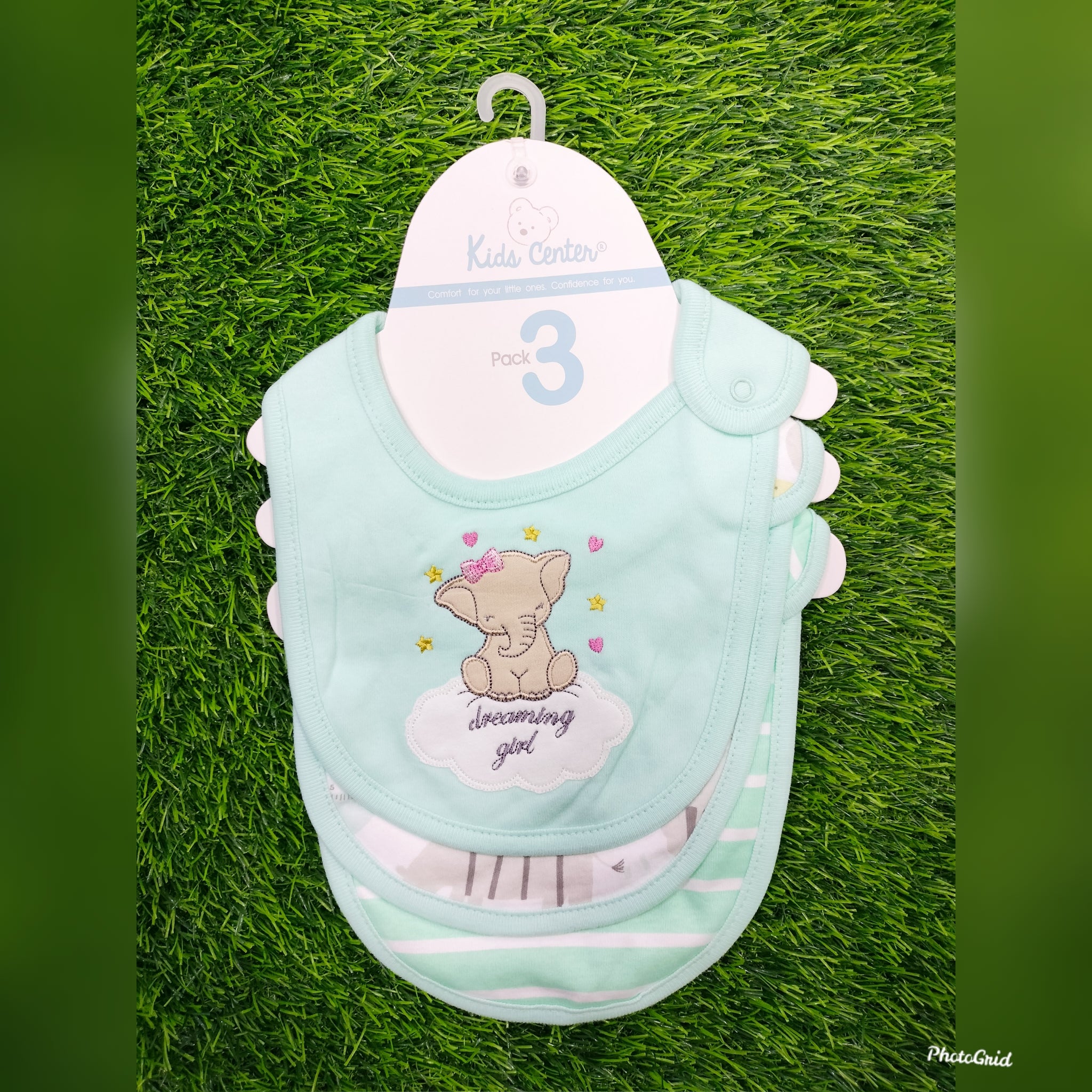 Set of 3 beautifully crafted bibs