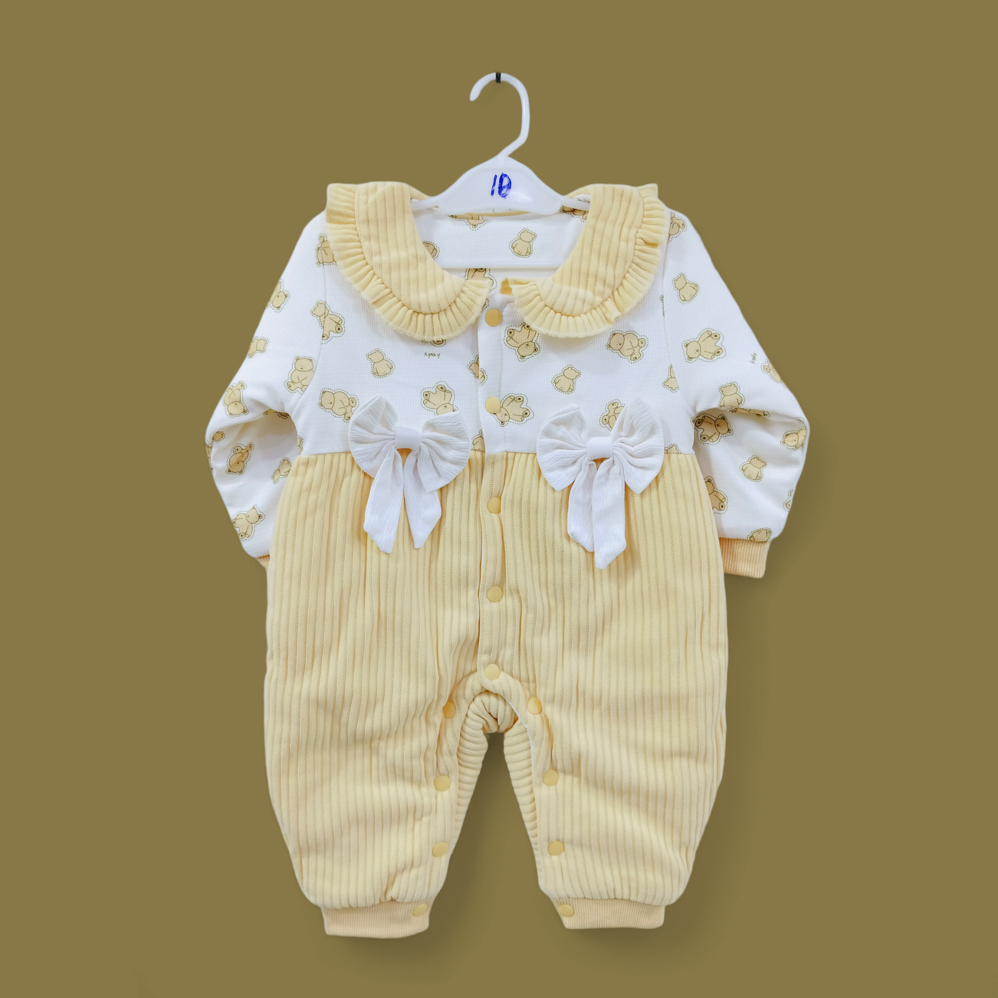 Quilted Velvet Baby Romper Collection