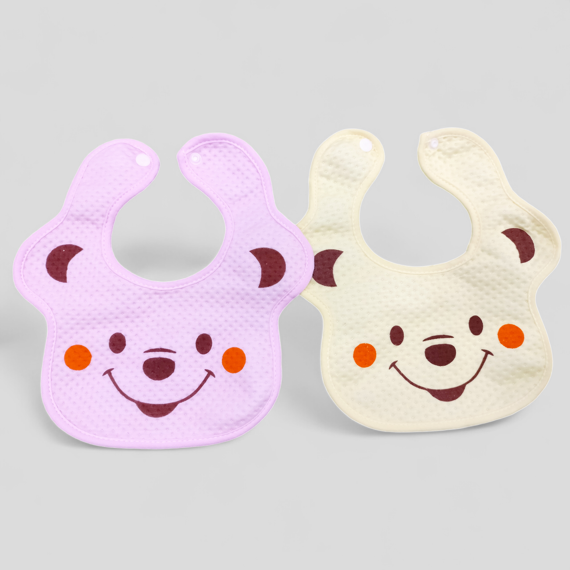 Set of 2 beautifully crafted bibs