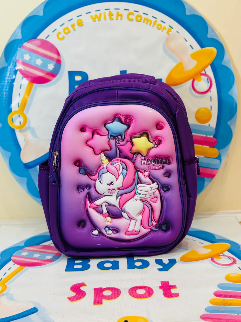 16-Inch Magical Unicorn School Bag โ Sparkle & Shine on the Go! ๐ฆโจ