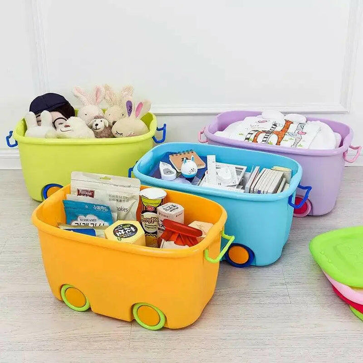Multi-Purpose Extra Large Storage Box with Wheels β¨β¨ Multi-Purpose Extra Large Storage Box with Wheels β¨
Perfect for baby toys, clothes, school items & more π§Έππ
β
Kid-Friendly Design β Soft edges, smooth plastic & fun colors
β
Easy to Move β Comes with detachable wheels for smooth rolling
β
Stackable Storage β Secure lids with latch handles for easy stacking
β
Premium Quality Plastic β Durable & long-lasting
β
Spacious Size β 22" Length x 12" Width x 12" Height
β
Available in 6 beautiful colors: Green,