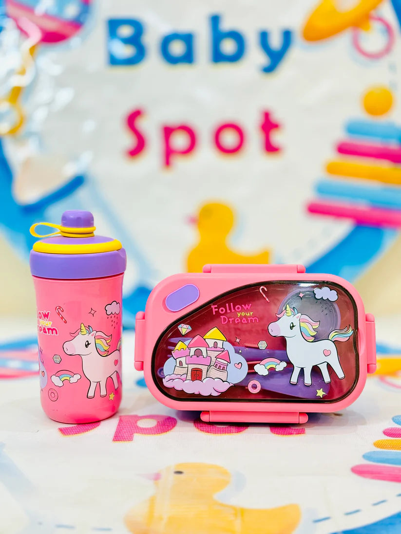 Kids Lunch box + bottle combo