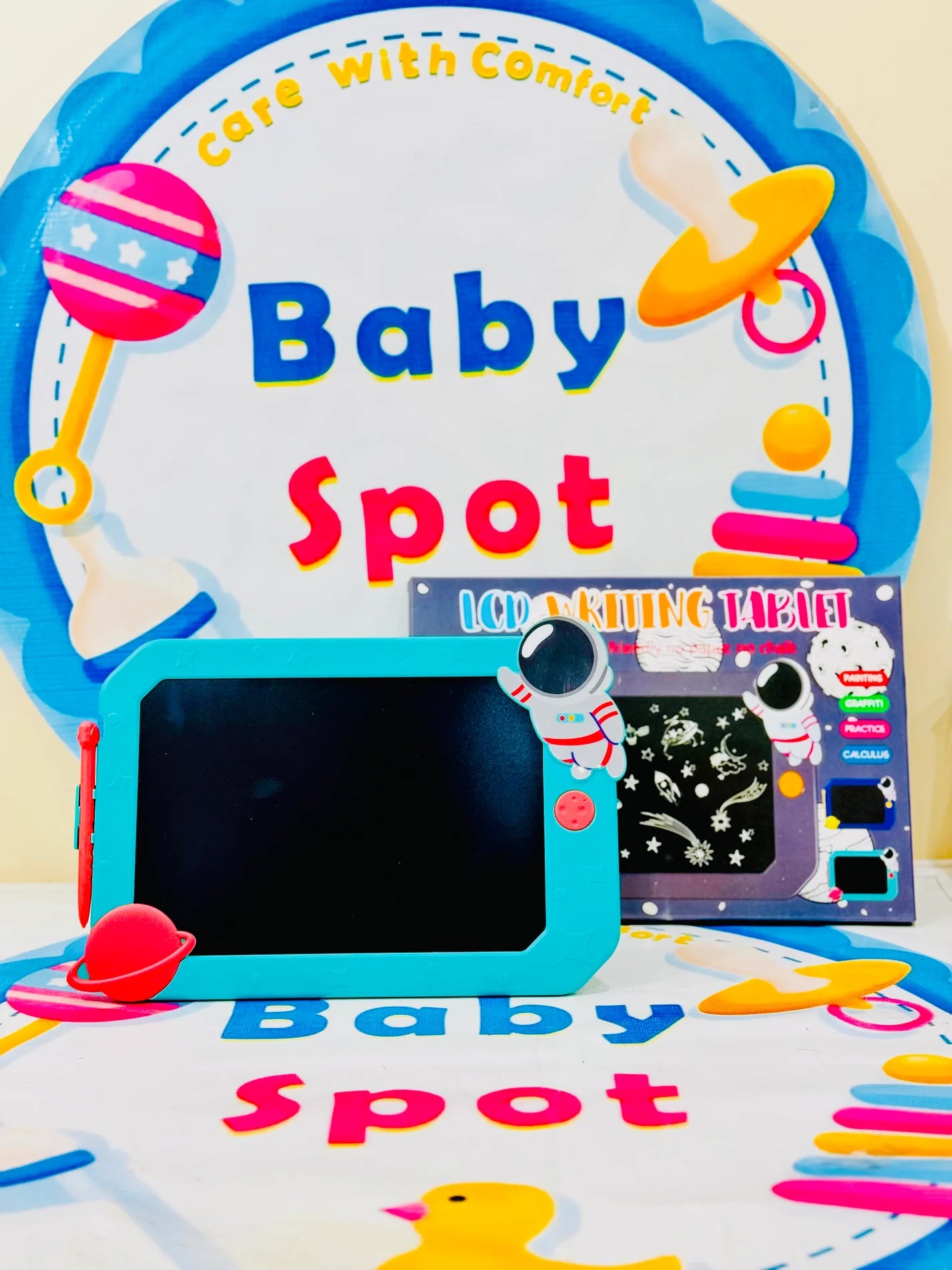 8-Inch LCD Writing Tablet – Fun & Mess-Free Drawing! 🎨✨
Let creativity flow with the 10-Inch LCD Writing Tablet, a lightweight and eco-friendly way for kids to draw, write, and doodle without the mess! With a colorful screen, easy pen holder, and one-key lock, it's perfect for learning, sketching, and playing anytime, anywhere.
🖍️ Why Kids Love It?
🌈 Colorful LCD Screen – Bright and clear display for fun, eye-catching doodles! 🎨🖥️
🖊 Round P