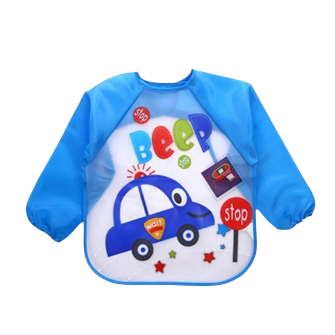 Protect Your Babyβs Clothes with Full-Sleeve Apron Bibs! πΆπΌ
Keep your little one mess-free with our branded premium full-sleeve baby apron bibs, designed for mealtime, self-feeding, arts & crafts, and sensory play. These waterproof bibs are a must-have for newborns, infants, and toddlers, ensuring a stress-free experience for moms and dads.
Key Features & Benefits:
π‘ Full-Sleeve Coverage β Protects clothes from spills, stains, and food mess.
π§ Waterproof & Easy to Clean β Just wipe or wash for quick