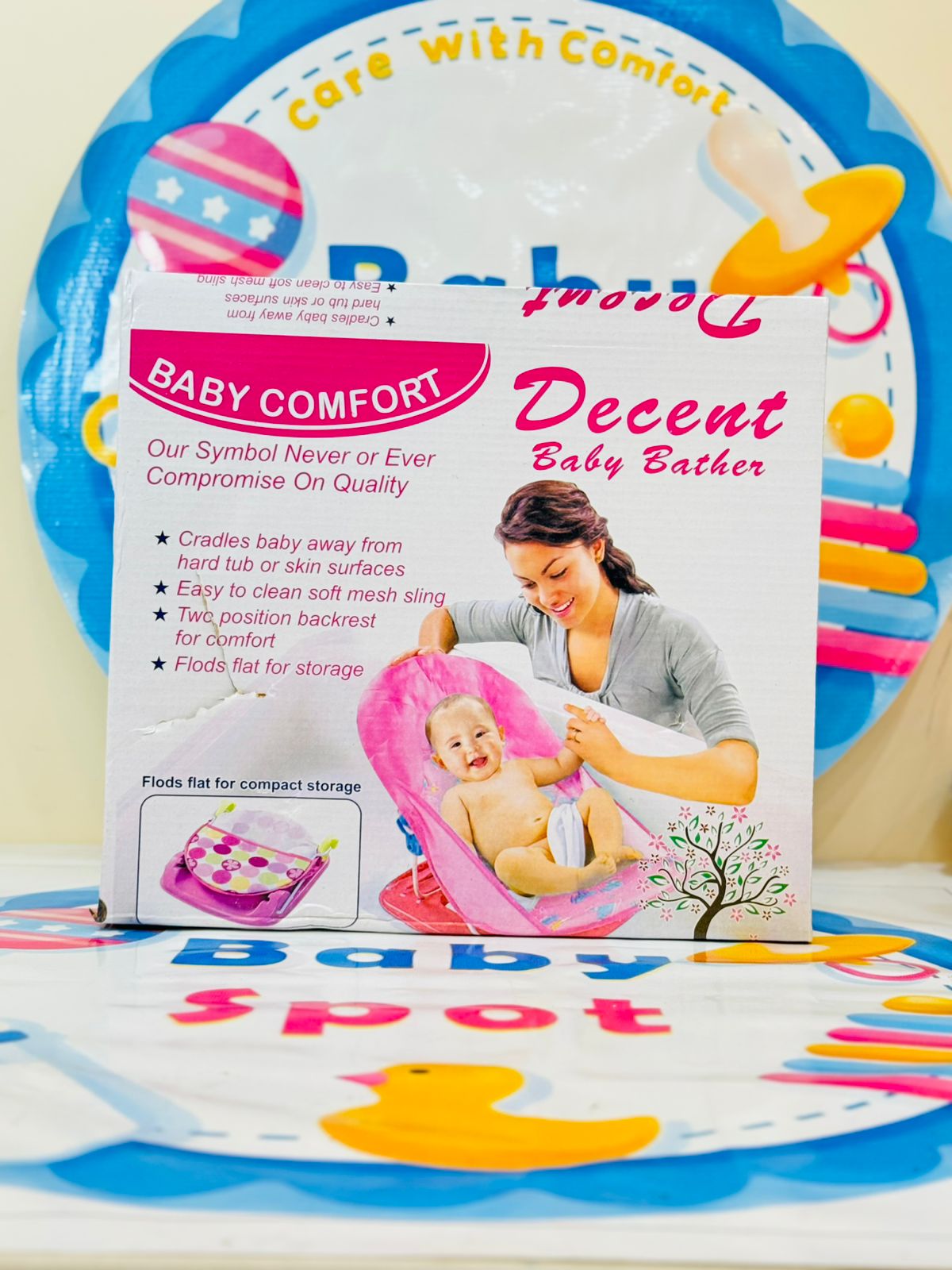 ๐ Premium Range Baby Bather Bath Seat ๐
Features & Highlights:
๐ Available in 3 Beautiful Colors โ Perfect to match your babyโs style.
๐ช Comfortable & Supportive Design โ Ensures safe and enjoyable bath time.
๐งผ Easy to Clean & Dry โ Made with durable, quick-drying material.
๐ถ Suitable for Newborns & Infants โ Designed for ultimate baby care.
Price:
Just 1850 Rs for this essential bath seat!
Order Details:
๐ Delivery Time: 2-5 days.
๐ How to Order:
WhatsApp: 03117399001
DM us
Visit: ba