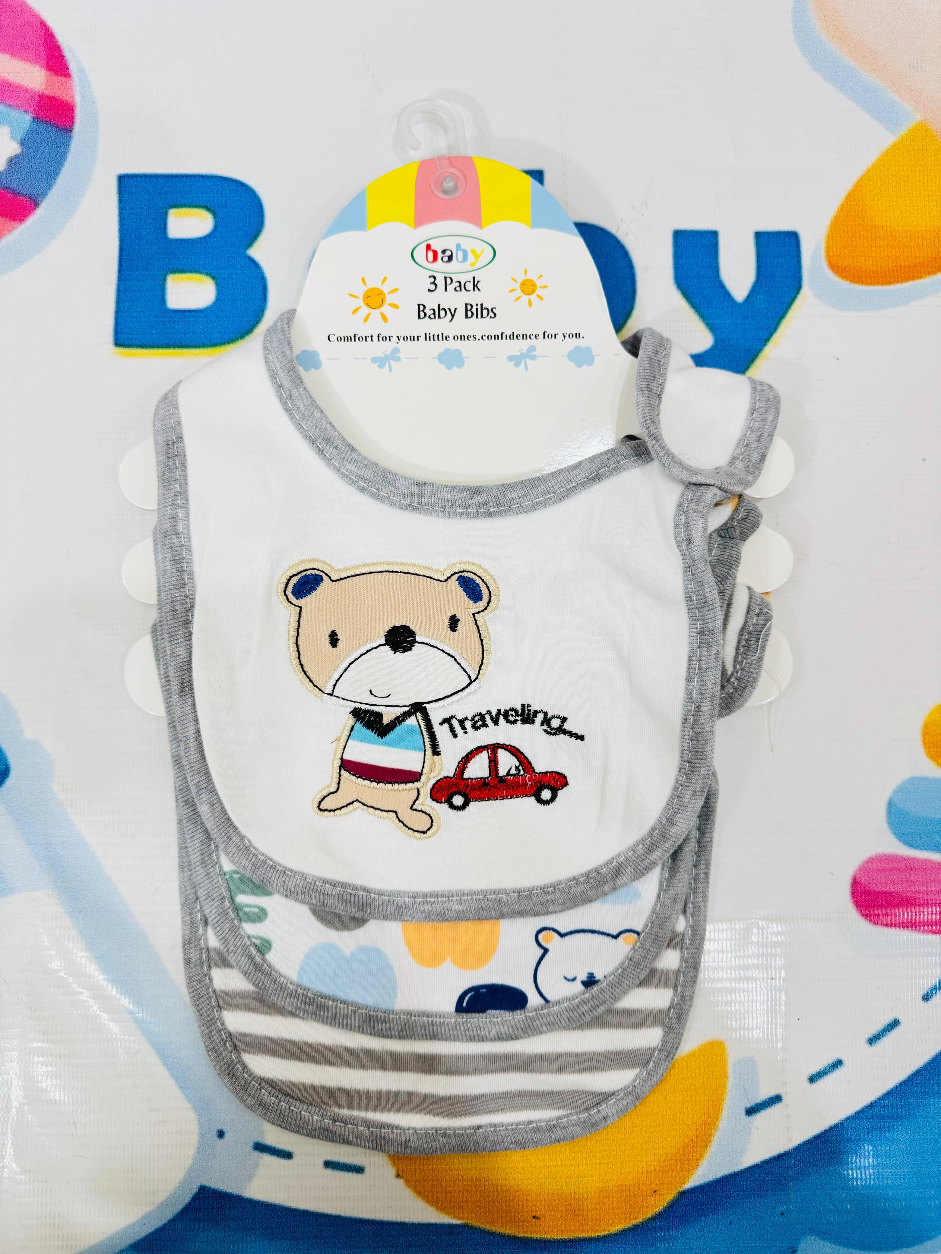 3Branded Premium Range Baby Set of 3 Made in Thailand Baby Bibs Collection
🌟 Premium Quality: Made with soft, durable, and high-quality materials for your baby’s comfort.
🌸 Set of 3: Adorable designs perfect for feeding and keeping your baby clean and stylish.
🇹🇠Made in Thailand: Crafted with care and attention to detail.
💧 Easy to Clean: Lightweight, washable, and long-lasting bibs for hassle-free maintenance.
💼 Multi-Purpose: Ideal for feeding, drooling, and teething stages.
🛒 Affordable Pri