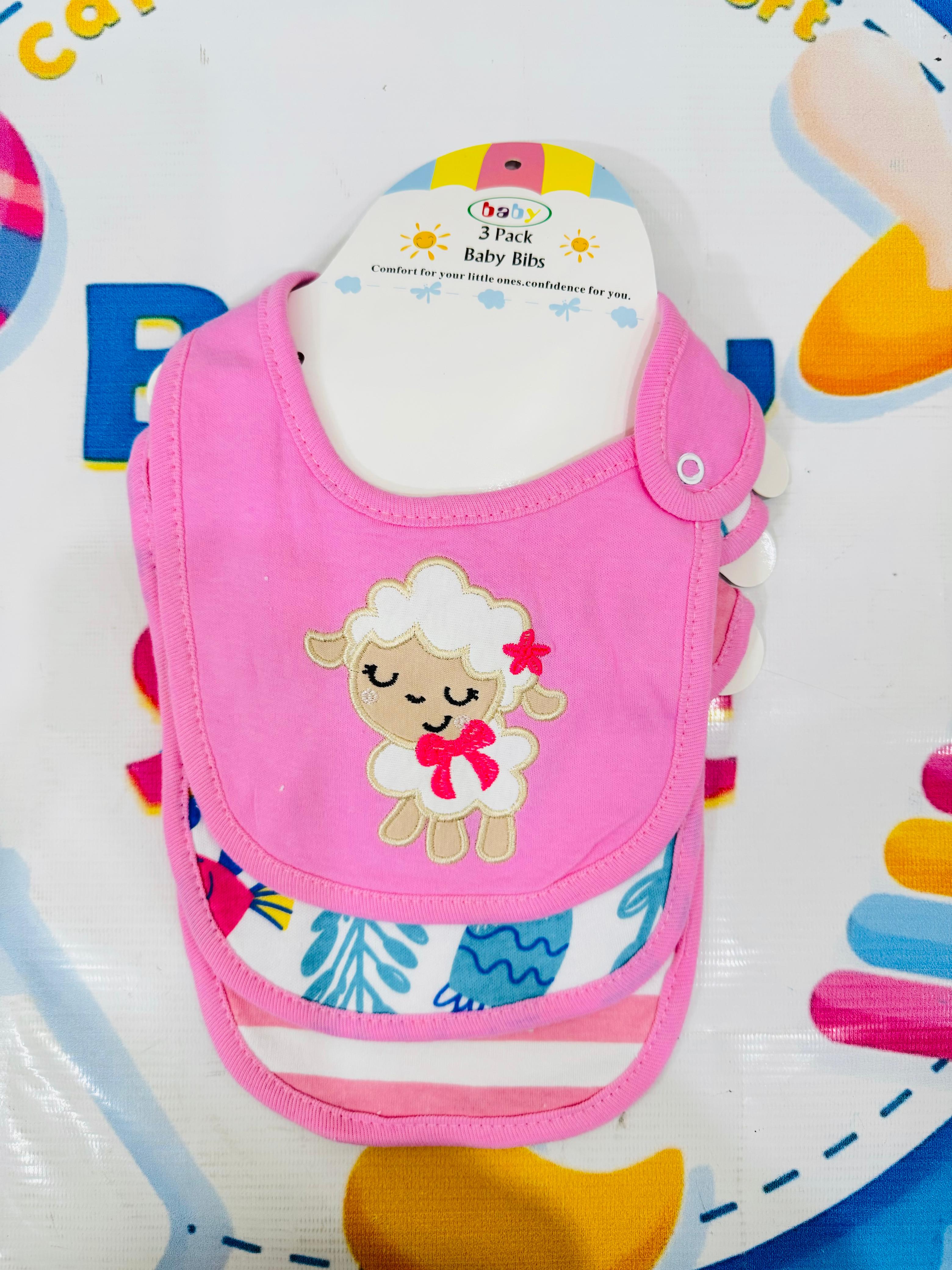 Branded Premium Range Baby Set of 3 Made in Thailand Baby Bibs Collection
🌟 Premium Quality: Made with soft, durable, and high-quality materials for your baby’s comfort.
🌸 Set of 3: Adorable designs perfect for feeding and keeping your baby clean and stylish.
🇹🇠Made in Thailand: Crafted with care and attention to detail.
💧 Easy to Clean: Lightweight, washable, and long-lasting bibs for hassle-free maintenance.
💼 Multi-Purpose: Ideal for feeding, drooling, and teething stages.
🛒 Affordable Pric