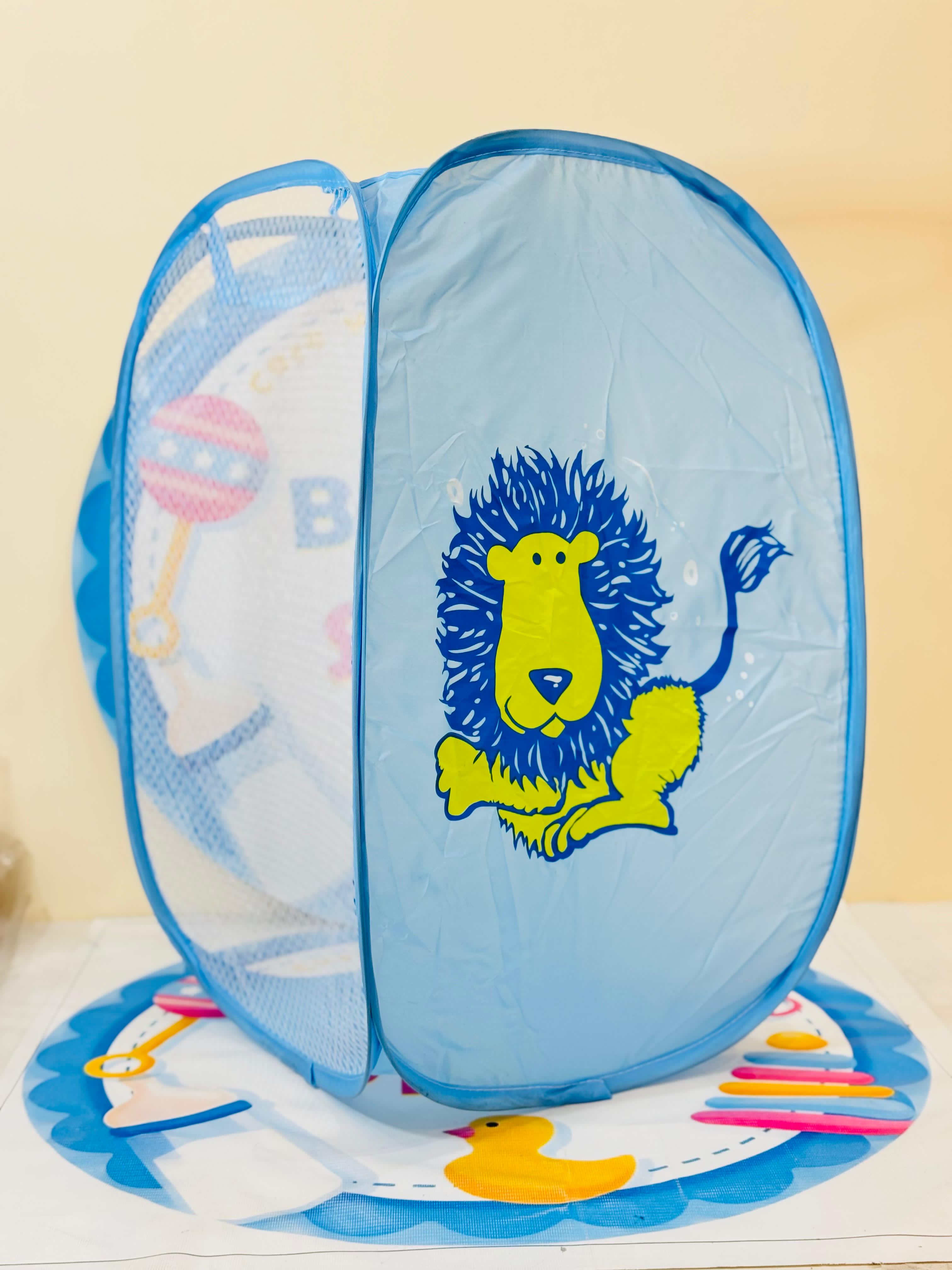 Toys/laundry storage foldable baskets