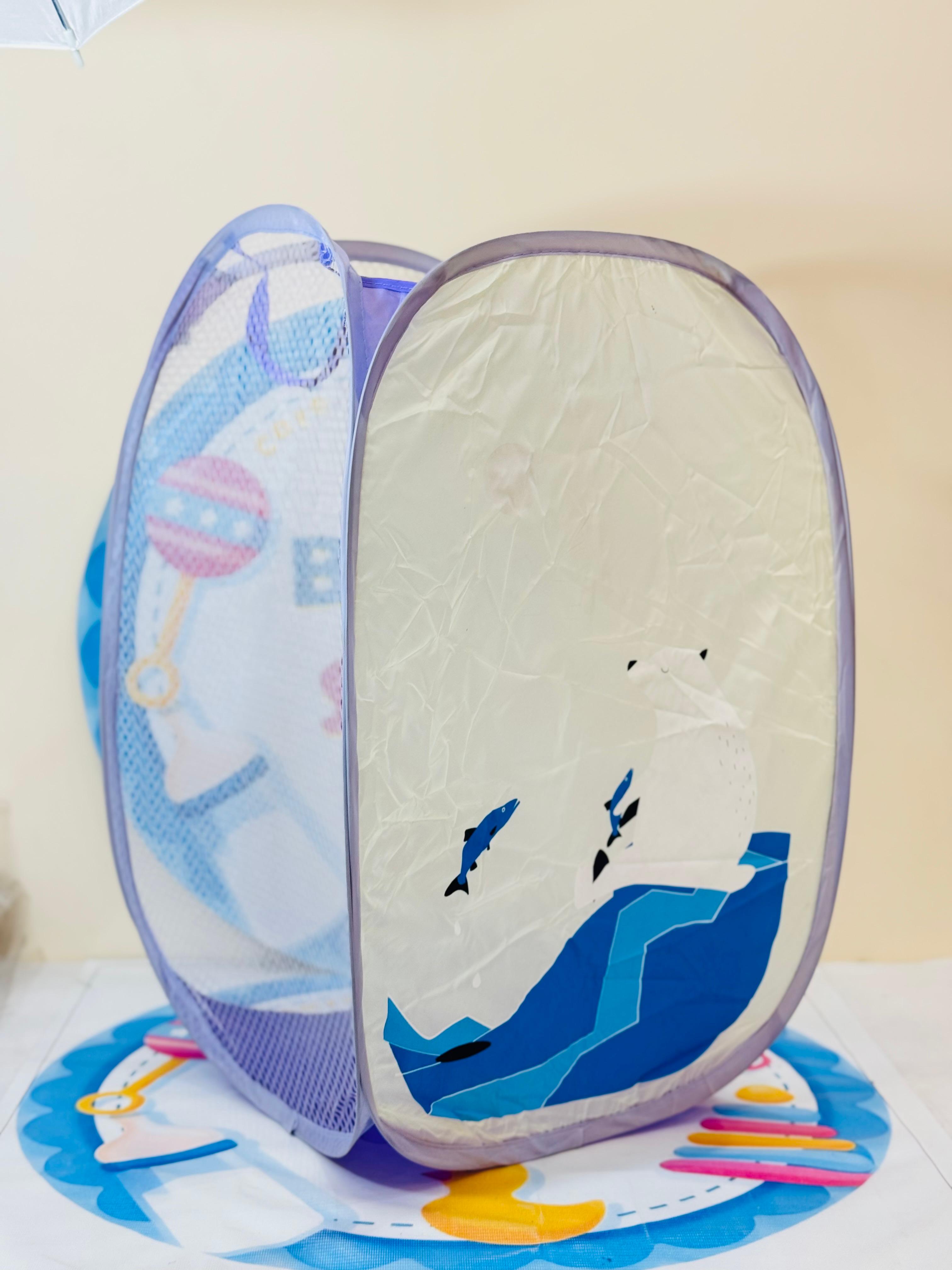 Toys/laundry storage foldable baskets