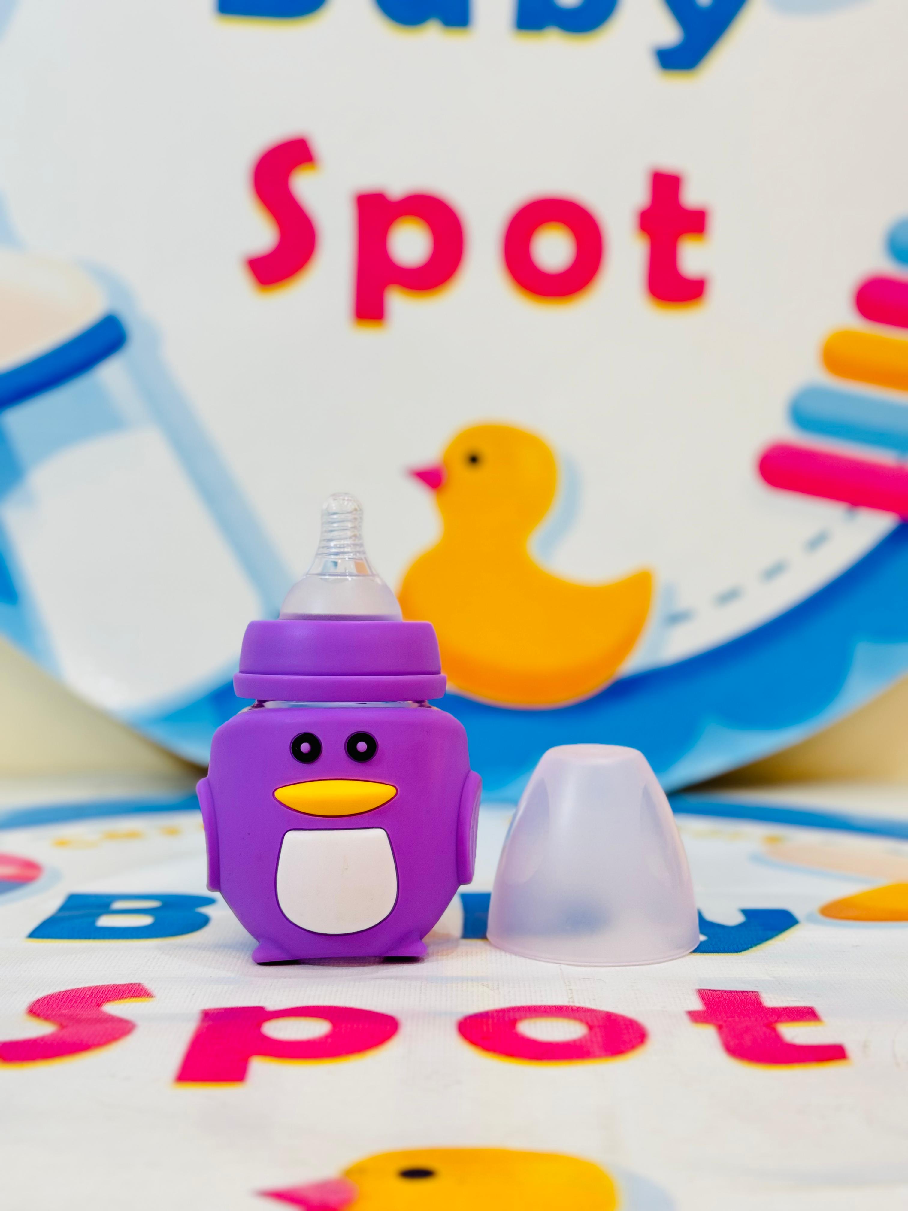 Premium Baby Glass Feeders Collection with Silicone Cover
💖 Ensure safe and hygienic feeding for your little one with our Baby Glass Feeders Collection. Designed with love for both parents and babies!
Product Highlights:
✅ Premium Glass Material: Durable, safe, and easy to clean.
✅ Silicone Cover Protection: Prevents breakage and ensures a secure grip for parents.
✅ Vibrant Color Options: Available in 4 beautiful colors:
Pink
Blue
Green
Yellow
✅ Perfect Size: Suitable for newborns and infants.