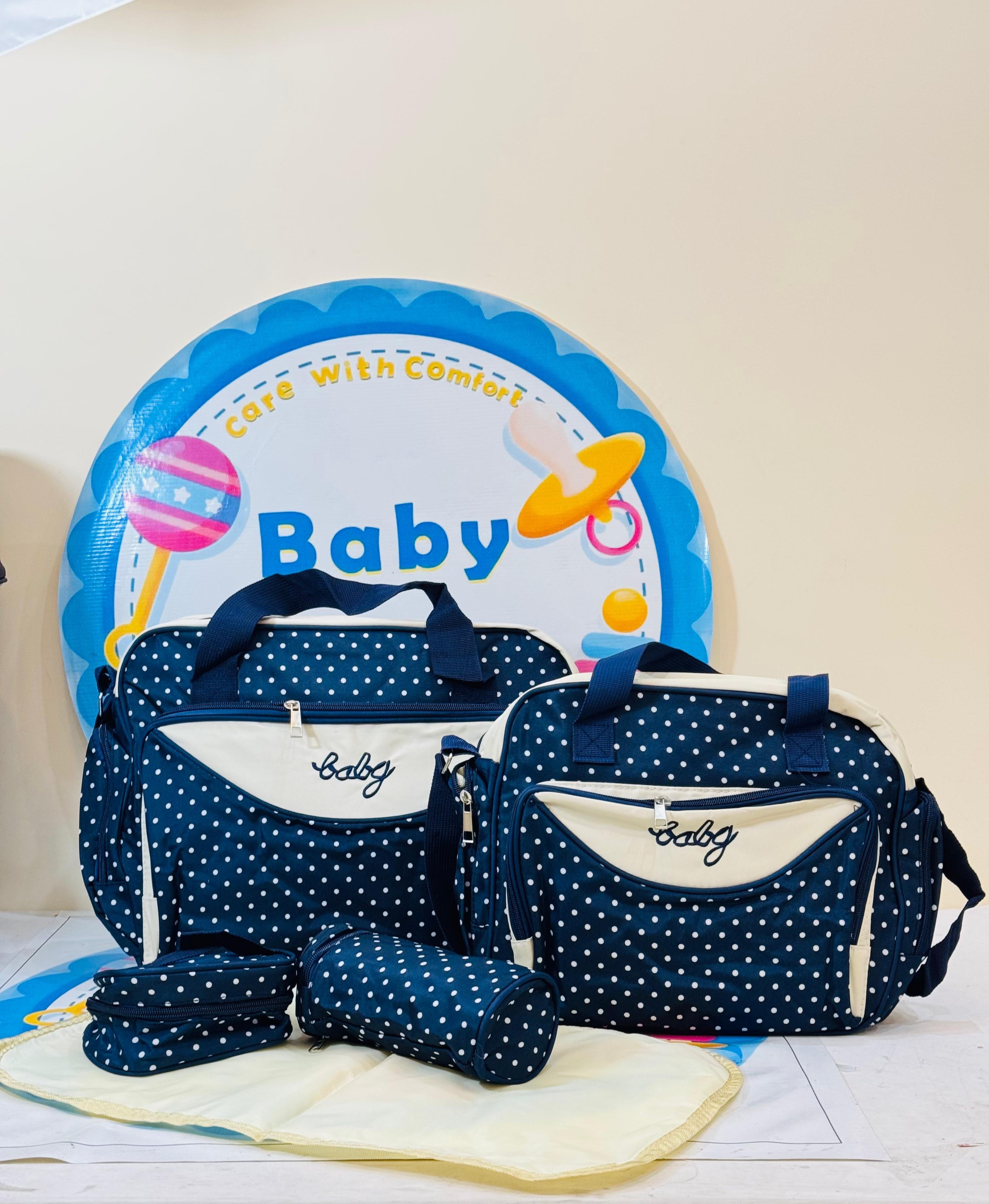 - 🎒 Baby Bag Set – The perfect solution for parents on the go!
- Includes:
- 1 Large Size Bag for all essentials
- 1 Small Size Bag for quick trips
- 1 Feeder Cover to keep bottles safe
- 1 Changing Sheet for hygiene anywhere
- Stylish and practical design with adorable details!
- Available now at www.babyspotofficial.pk
#BabyBagSet #BornBabyEssentials #ParentingMadeEasy #BabyCare #TravelWithBaby #BabySpot