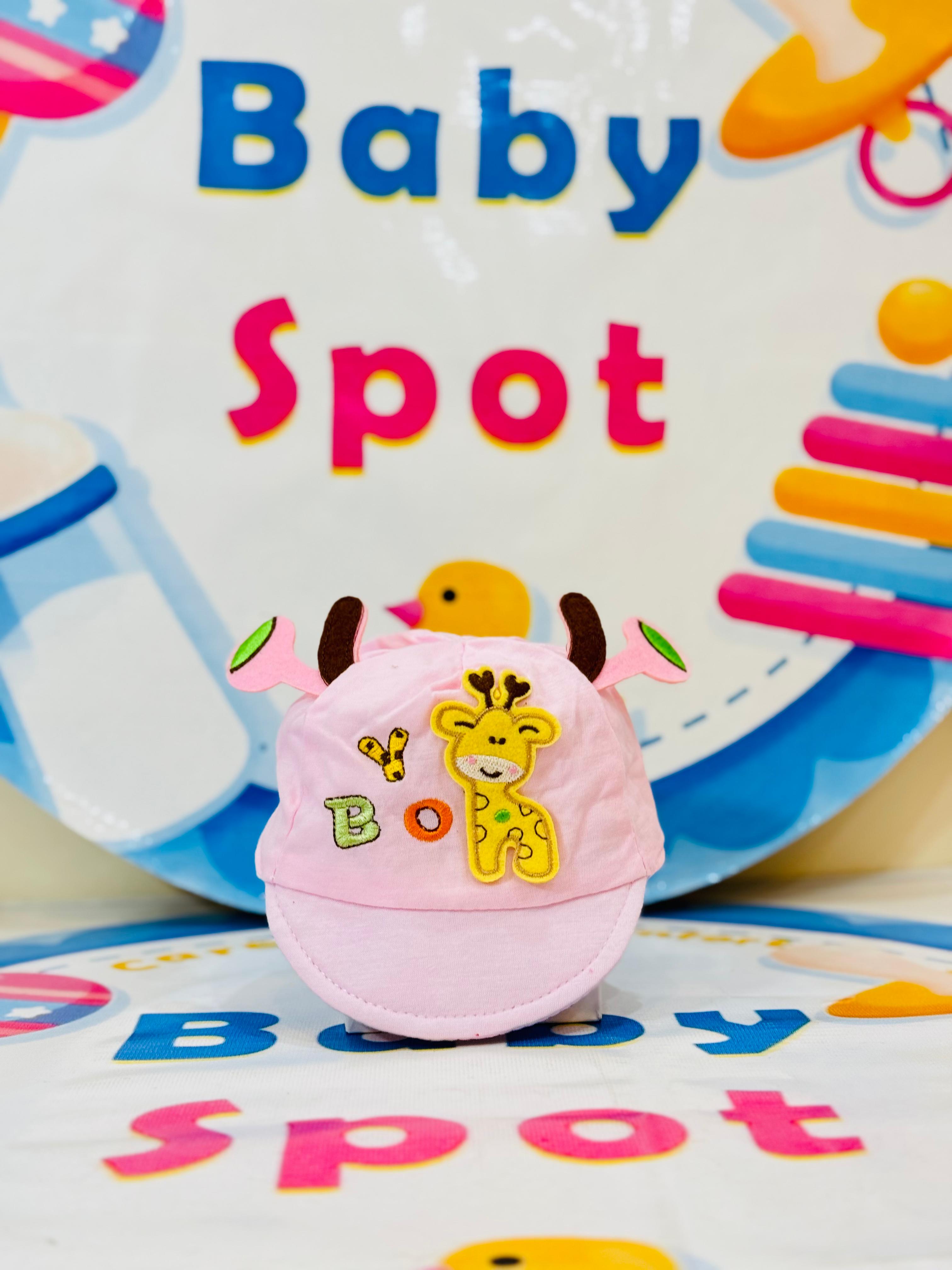 Baby P-Cap Style Cotton Caps(0-6 months)