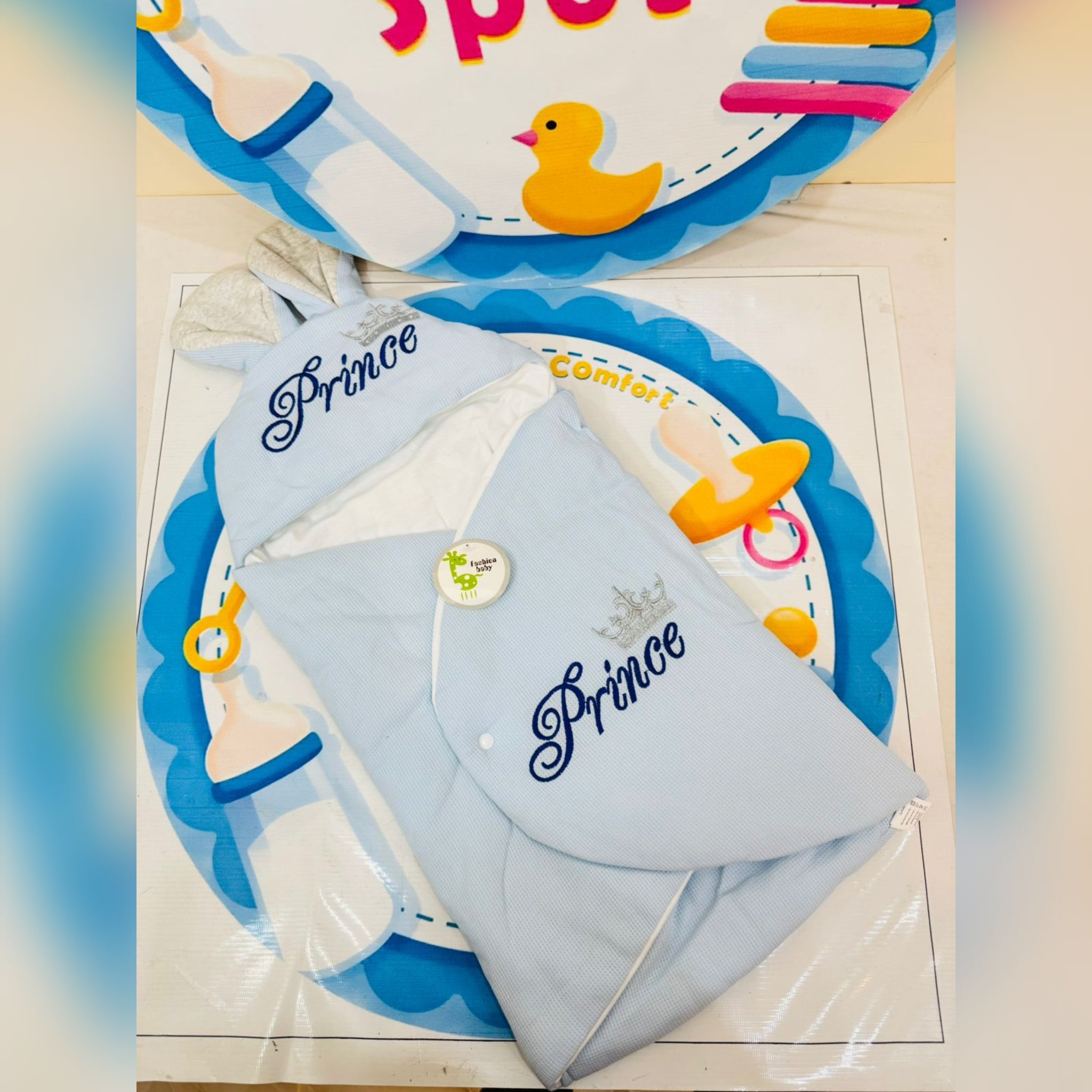 š Premium Range Baby Sleeping Bag/Carry Nest š
Product Features:
š Royal Design: Adorned with "Prince" and "Princess" writing for a regal touch.
šØ Color Options: Available in 3 beautiful colors to match your style.
šļø Cozy & Comfortable: Designed for ultimate warmth and comfort during sleep or travel.
š§µ High-Quality Material: Soft, durable, and baby-friendly fabric.
šø Price: Only 2650 Rs for premium quality and style.
Why Choose This Carry Nest?
Ideal for both indoor and outdoor use.
Lightwe