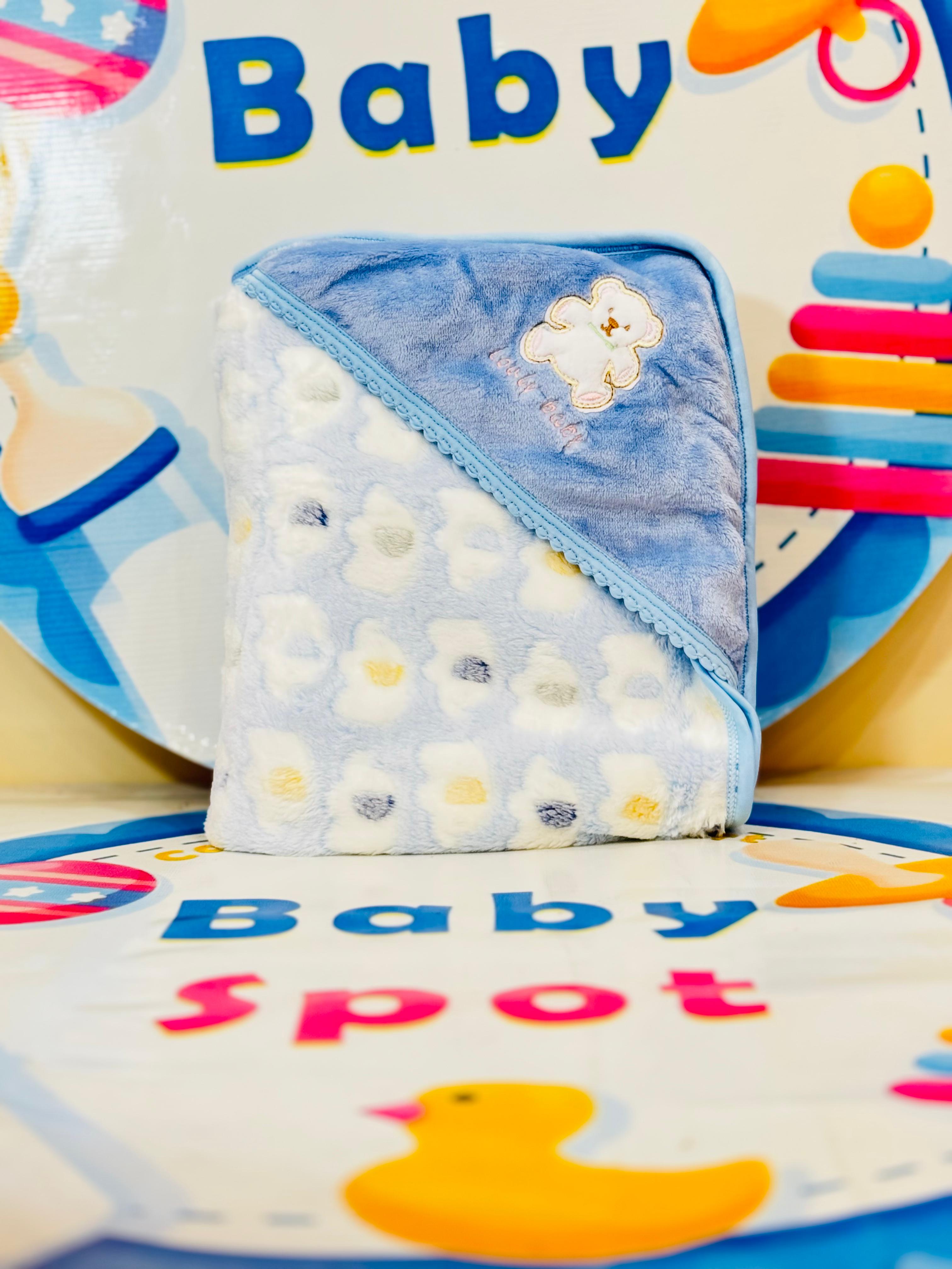 Baby Hooded Fleece Wrapping Sheets