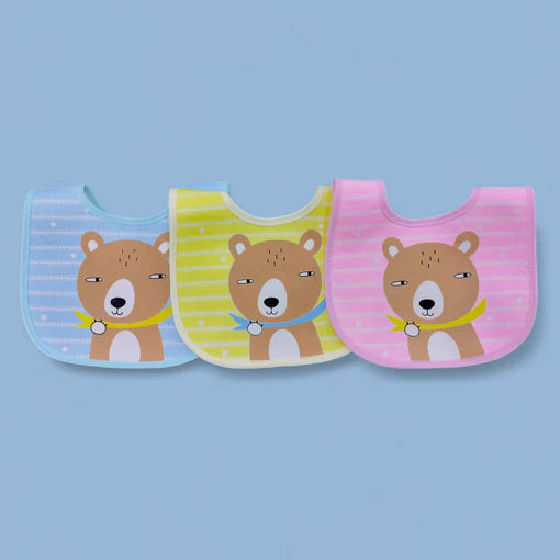πΆβ¨ Keep your little one stylish and clean with our adorable baby bibs pack! This set includes 3 cute bibs and 1 matching hair band, designed for both functionality and fashion. Perfect for everyday use or special occasions. #BabyStyle #AdorableOutfits #ParentingEssentials